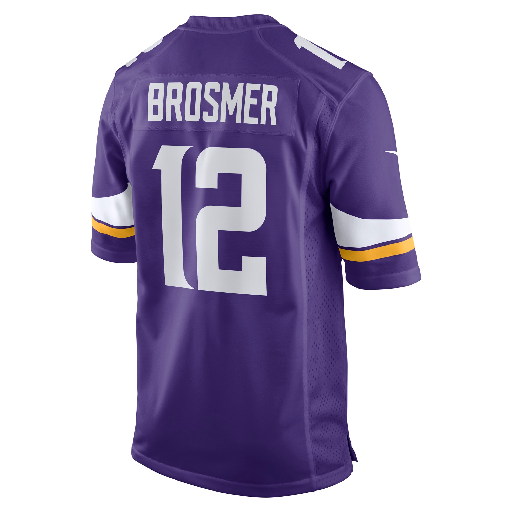 Max Brosmer Minnesota Vikings Nike Team Game Jersey – Purple Clowdercats