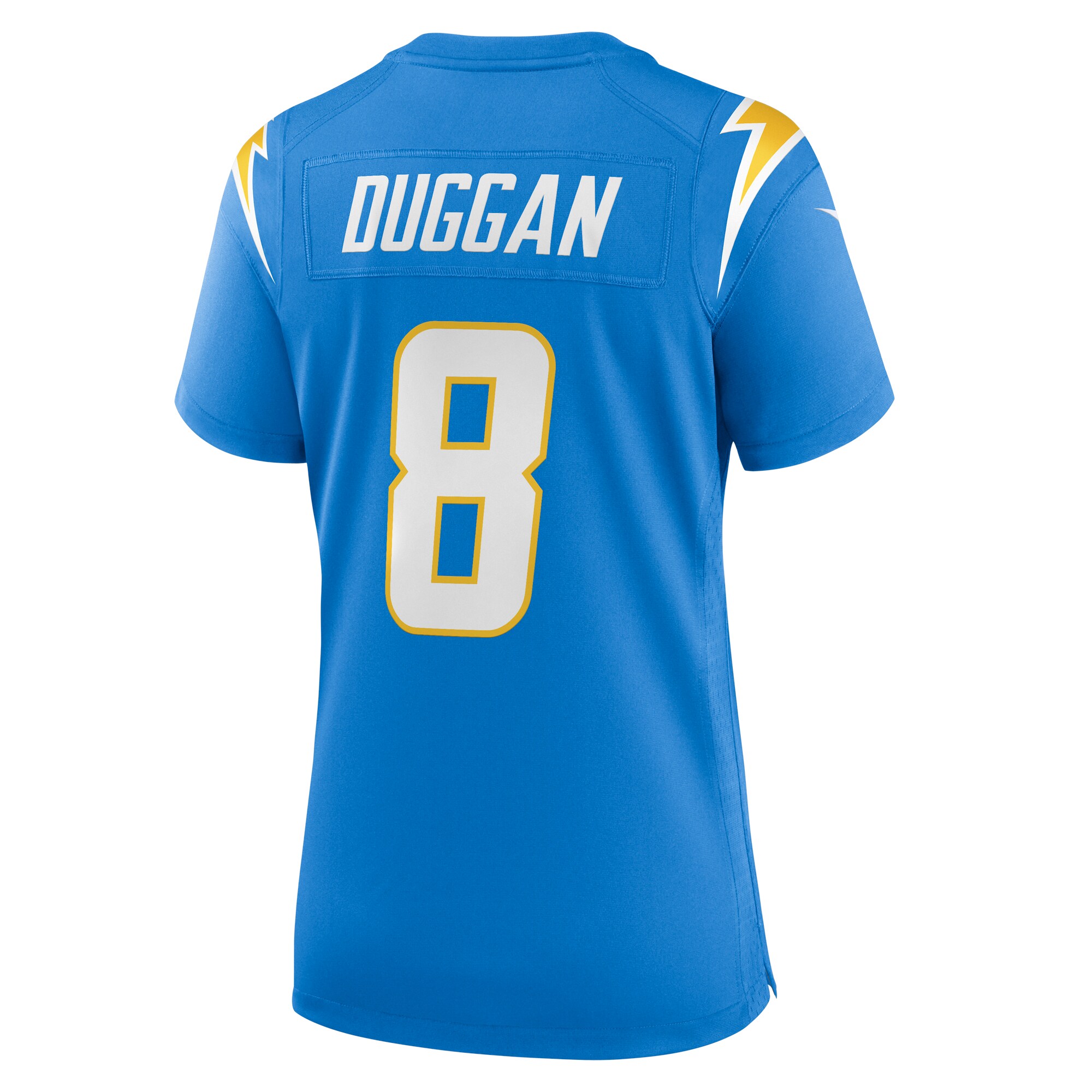 Max Duggan Los Angeles Chargers Nike Women’s Team Game Jersey – Powder Blue Clowdercats