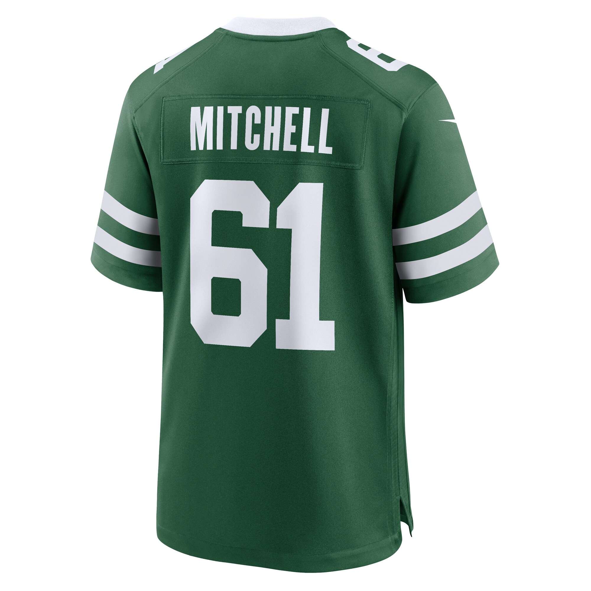 Max Mitchell New York Jets Nike Team Game Jersey – Legacy Green Clowdercats