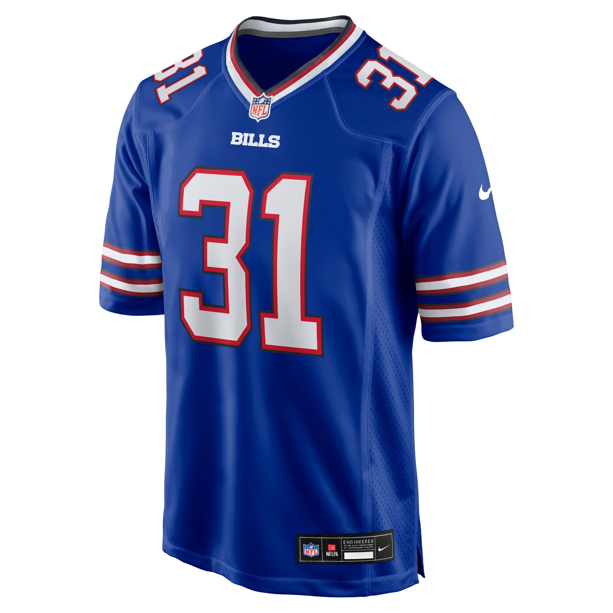 Maxwell Hairston Buffalo Bills Nike 2025 NFL Draft First Round Pick Game Jersey – Royal Clowdercats