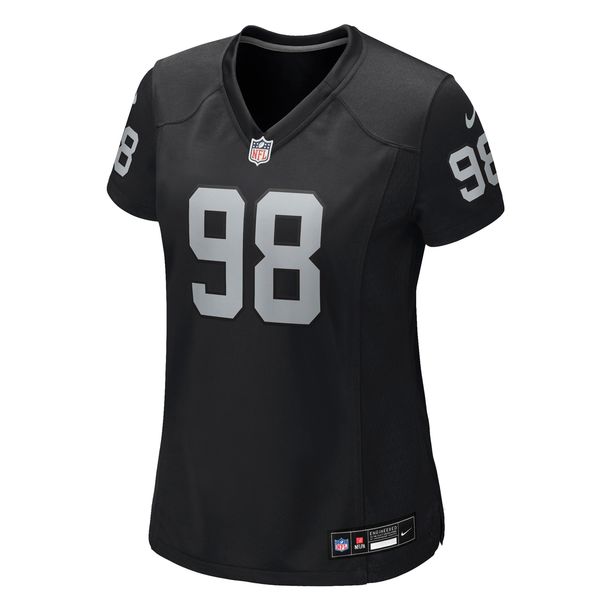 Maxx Crosby Las Vegas Raiders Nike Women’s Jersey – Black Clowdercats