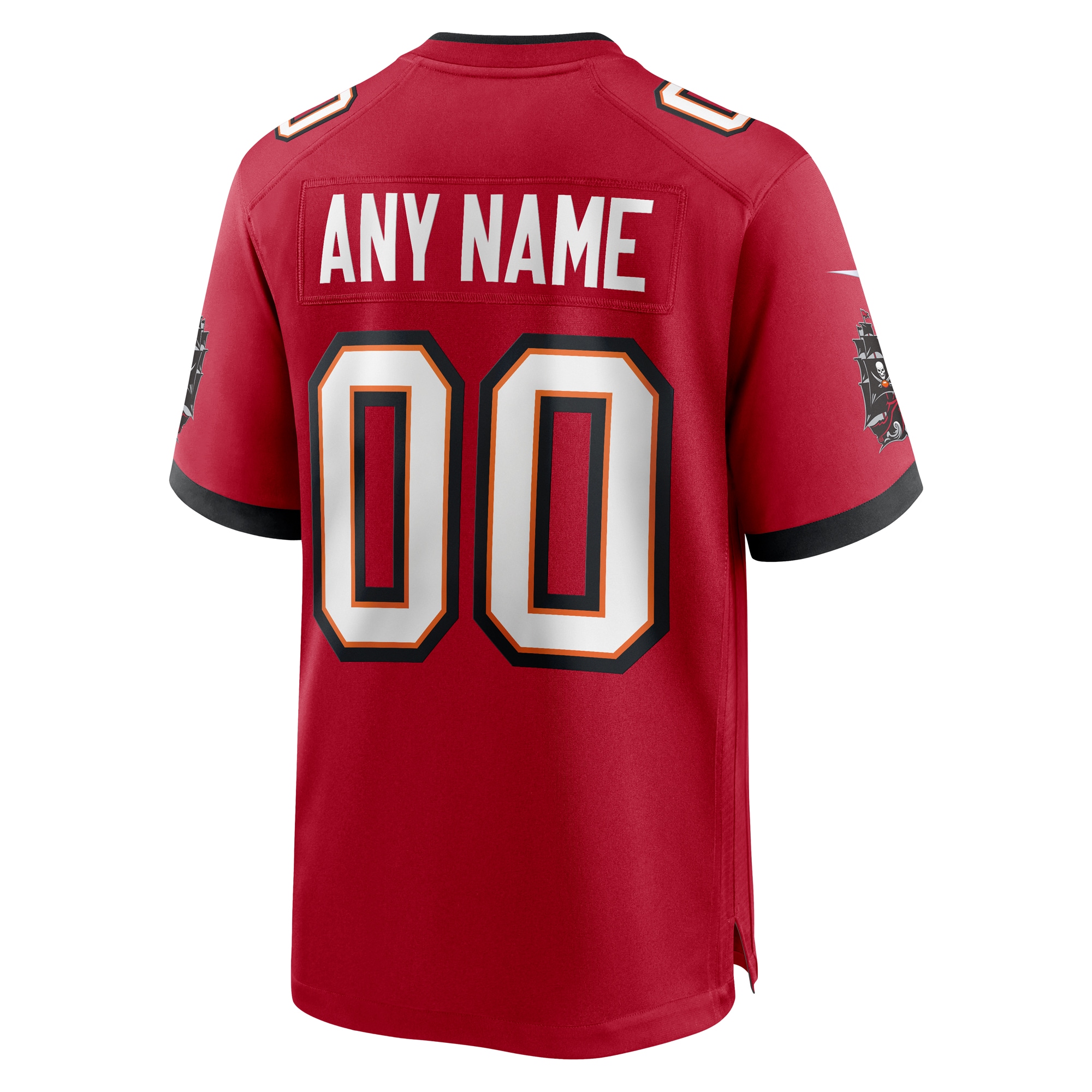 Men’s Nike Red Tampa Bay Buccaneers Team Custom Game Jersey Clowdercats