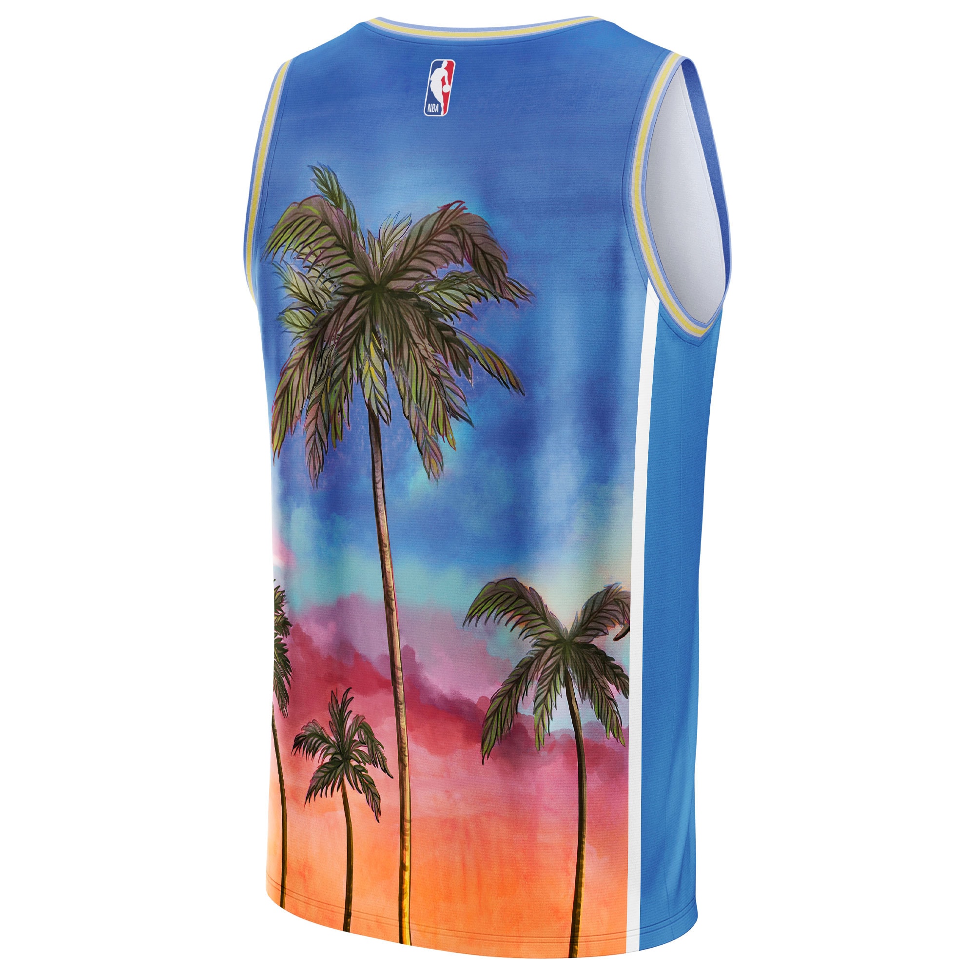 Miami Heat NBA & KidSuper Studios by Fanatics Unisex Hometown Jersey – Blue Clowdercats