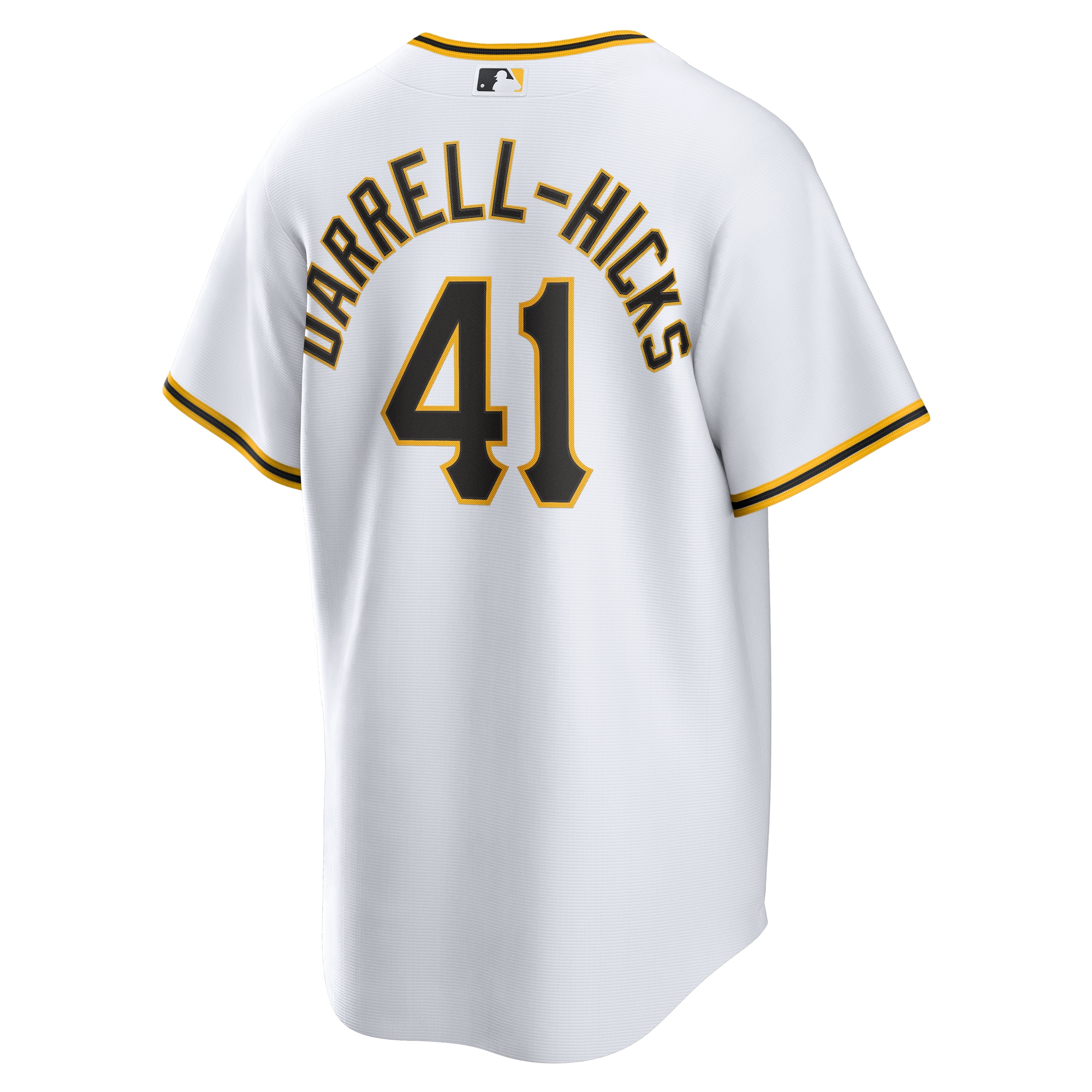 Michael Darrell-Hicks Pittsburgh Pirates Nike Home Replica Jersey – White