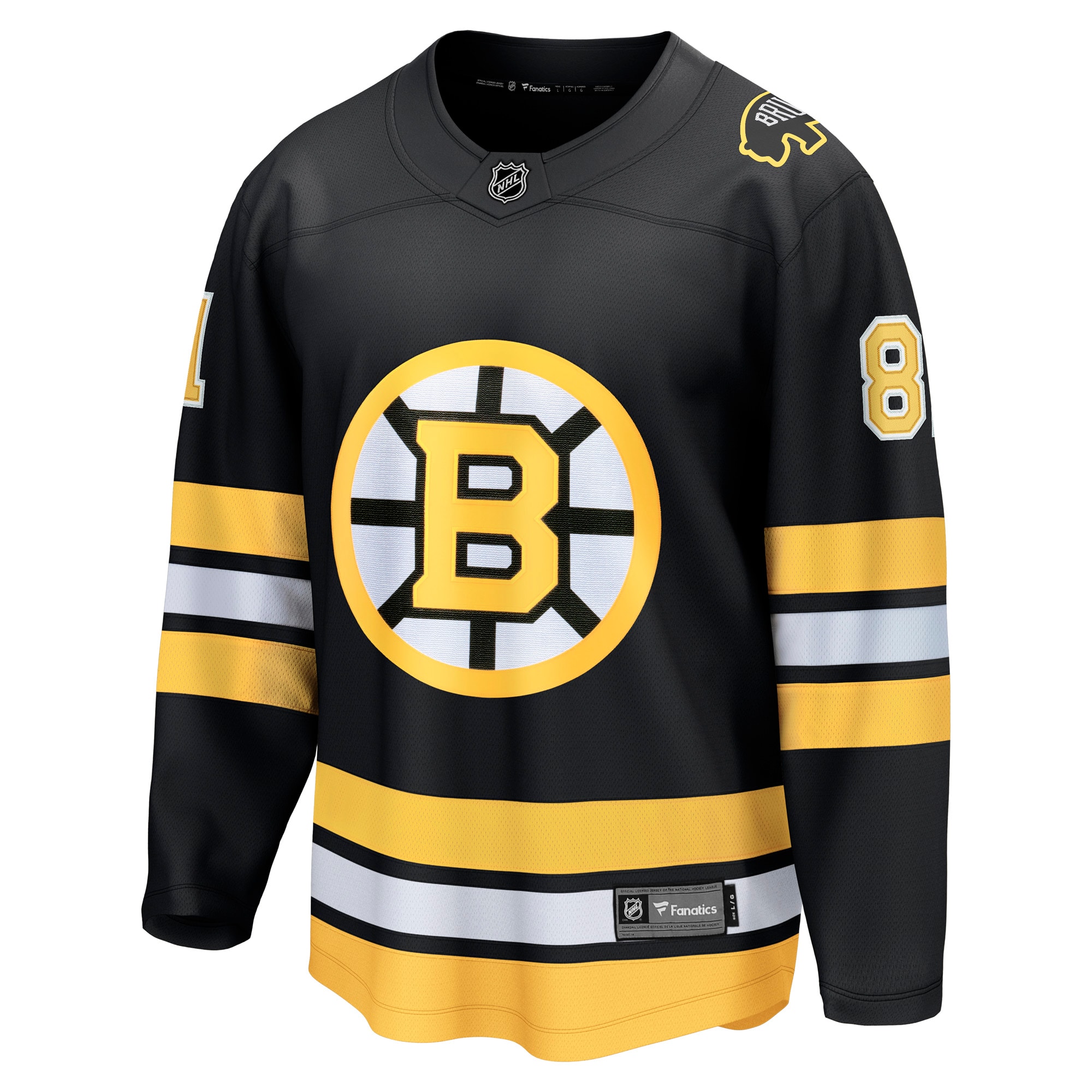 Michael Eyssimont Boston Bruins Fanatics Home Breakaway Player Jersey – Black Clowdercats