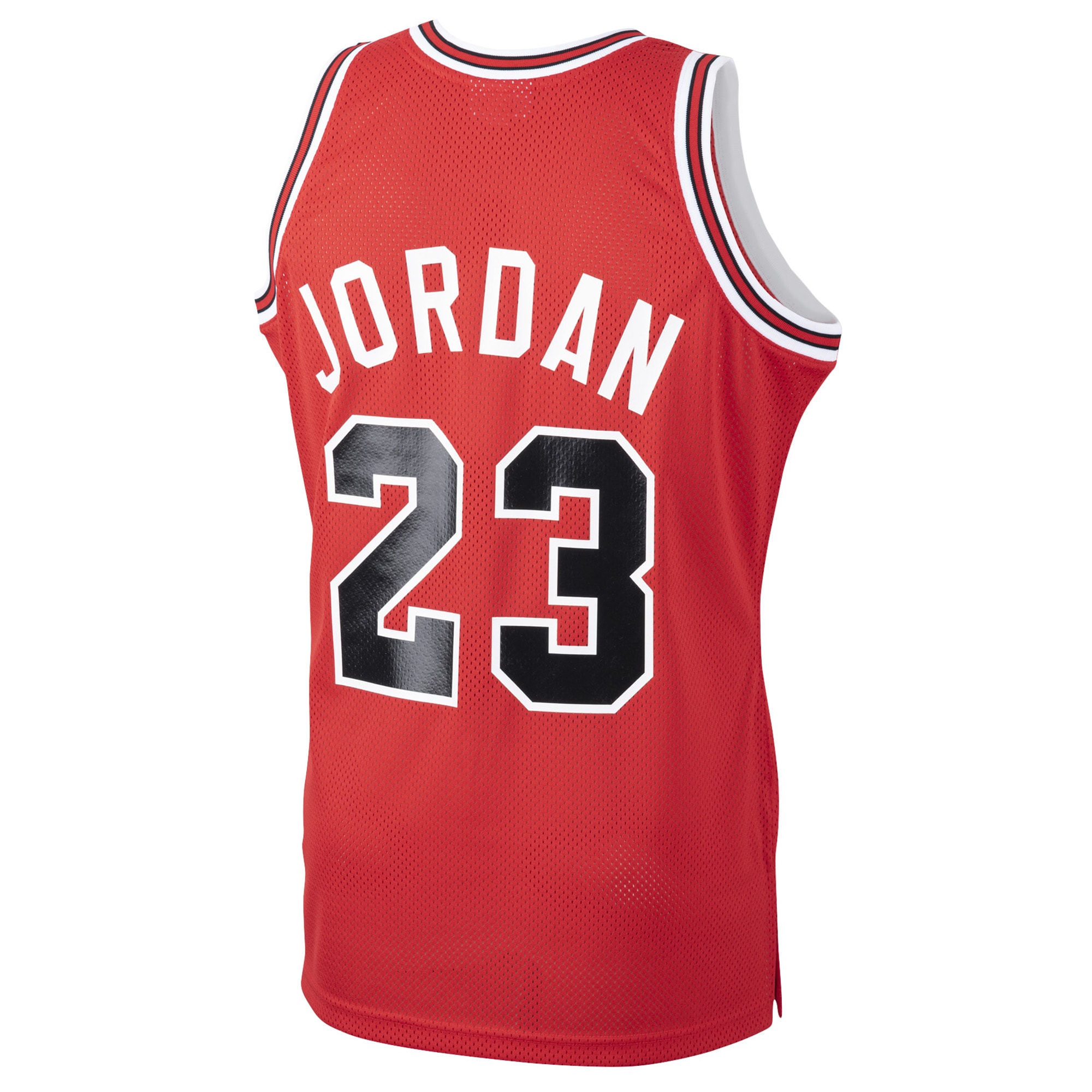 Michael Jordan Chicago Bulls Mitchell & Ness 1984/85 Hardwood Classics Rookie Authentic Jersey – Red Clowdercats