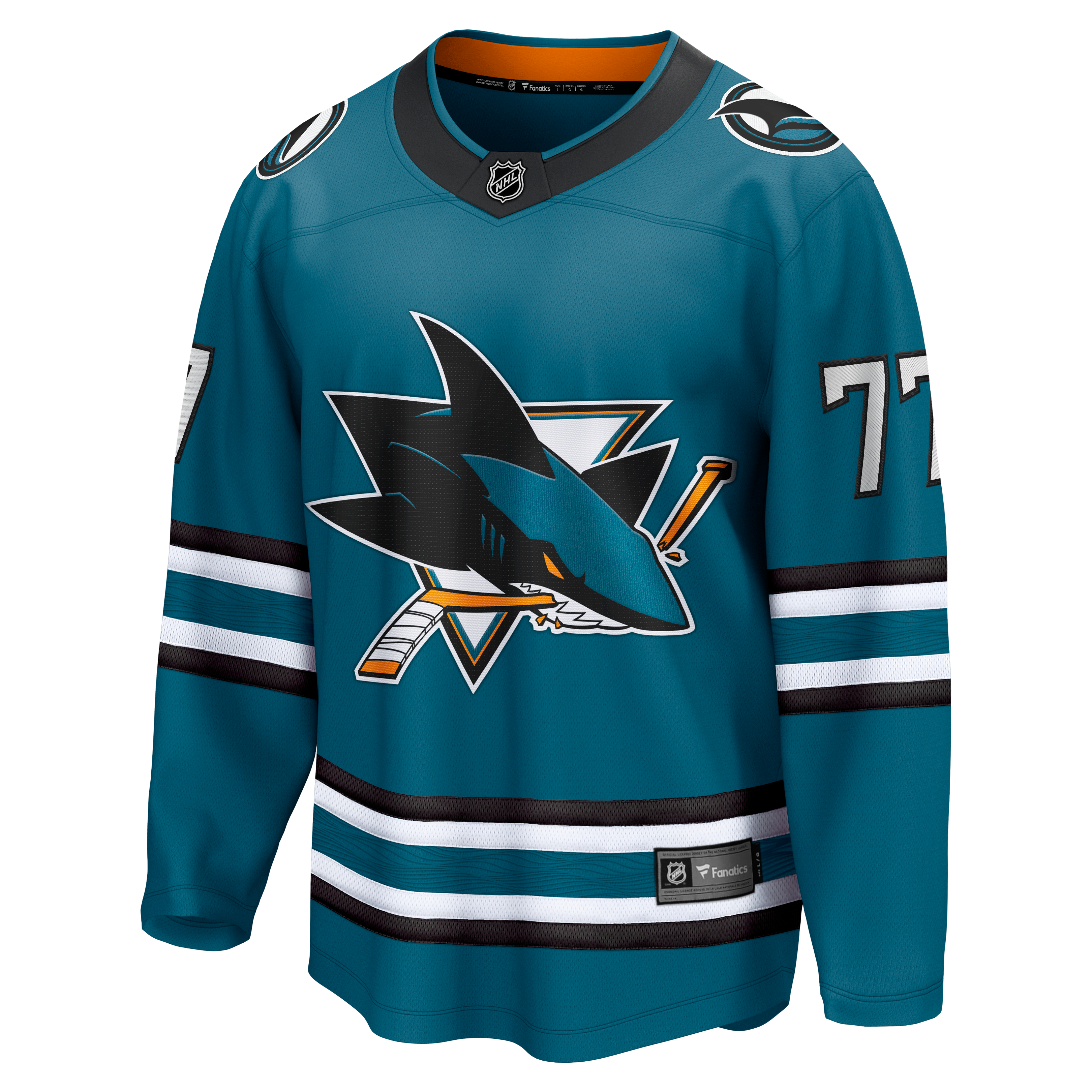 Michael Misa San Jose Sharks Fanatics Breakaway Jersey – Teal Clowdercats
