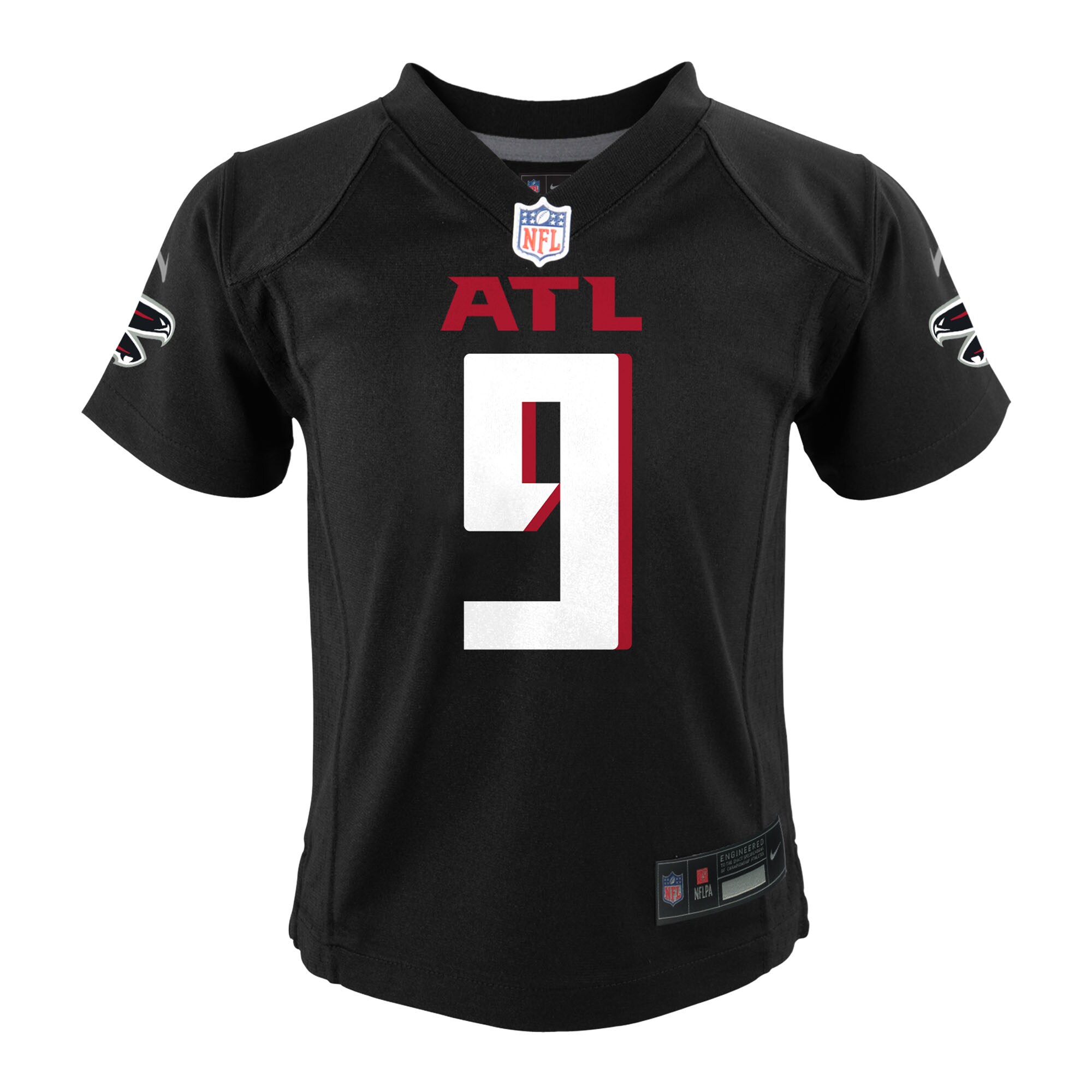 Michael Penix Jr. Atlanta Falcons Nike Infant Team Player Game Jersey – Black Clowdercats
