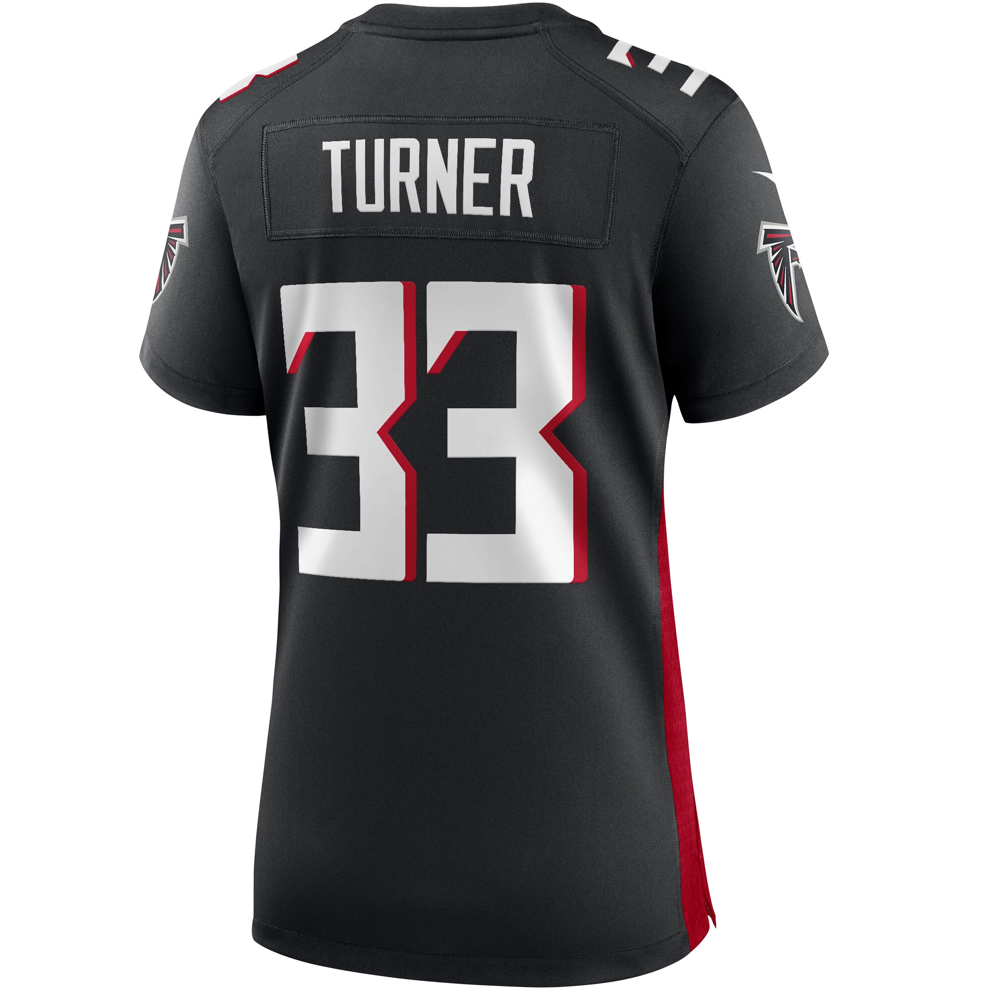 Michael Turner Atlanta Falcons Nike Women’s Game Retired Player Jersey – Black Clowdercats