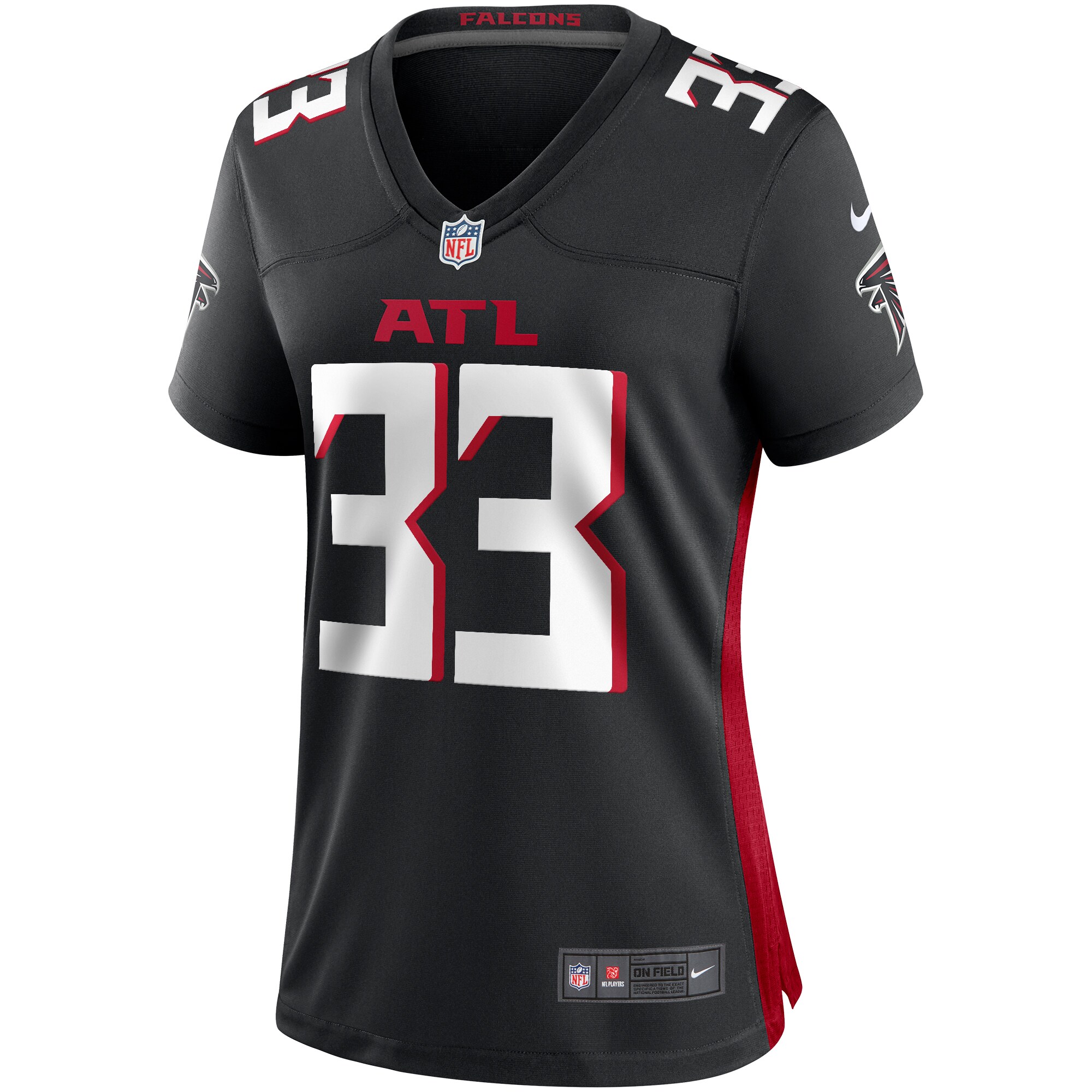 Michael Turner Atlanta Falcons Nike Women’s Game Retired Player Jersey – Black Clowdercats