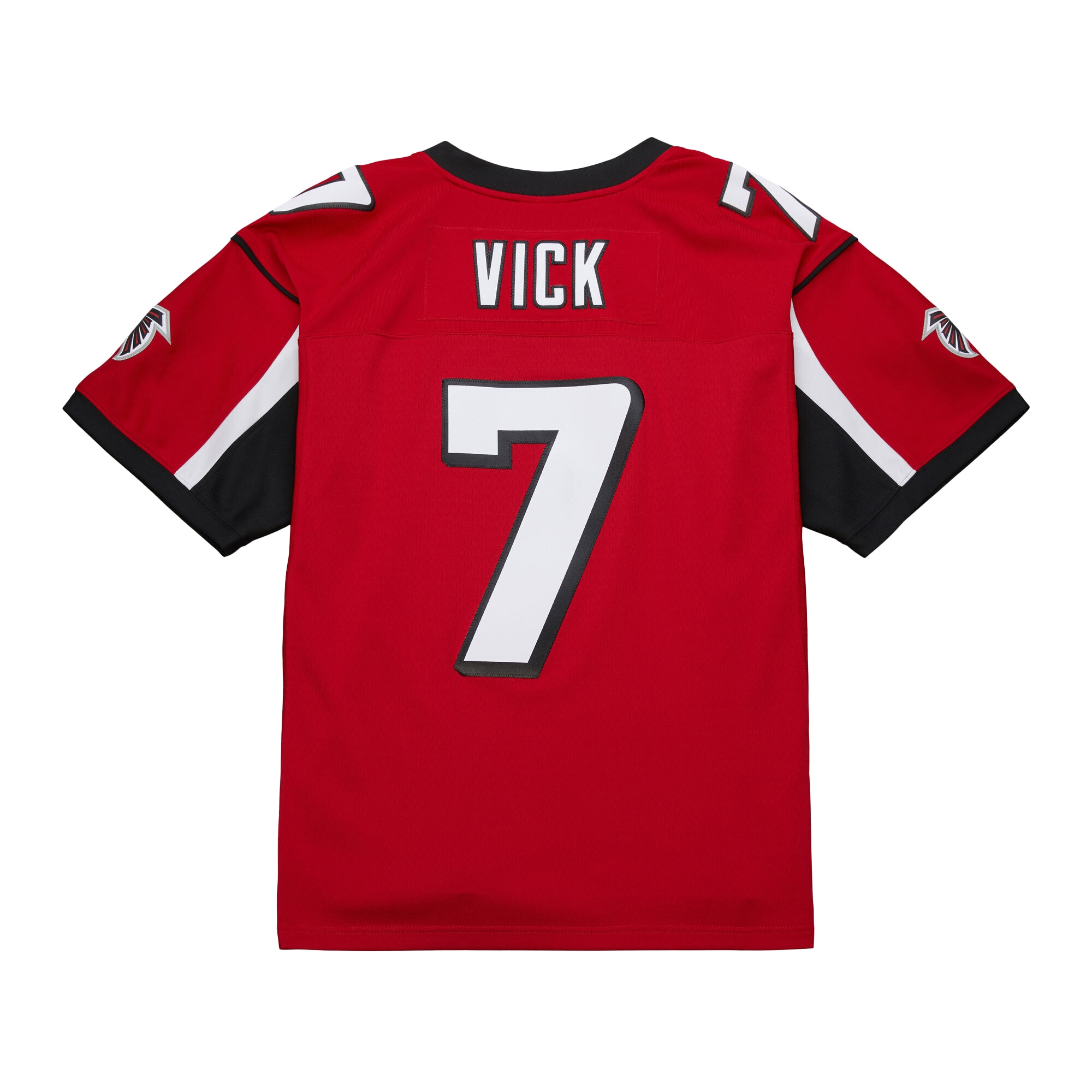 Michael Vick Atlanta Falcons Mitchell & Ness 2003 Legacy Replica Jersey – Red Clowdercats