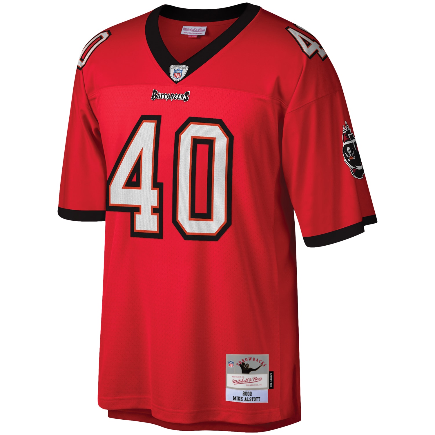Mike Alstott Tampa Bay Buccaneers Mitchell & Ness Legacy Replica Jersey – Red Clowdercats