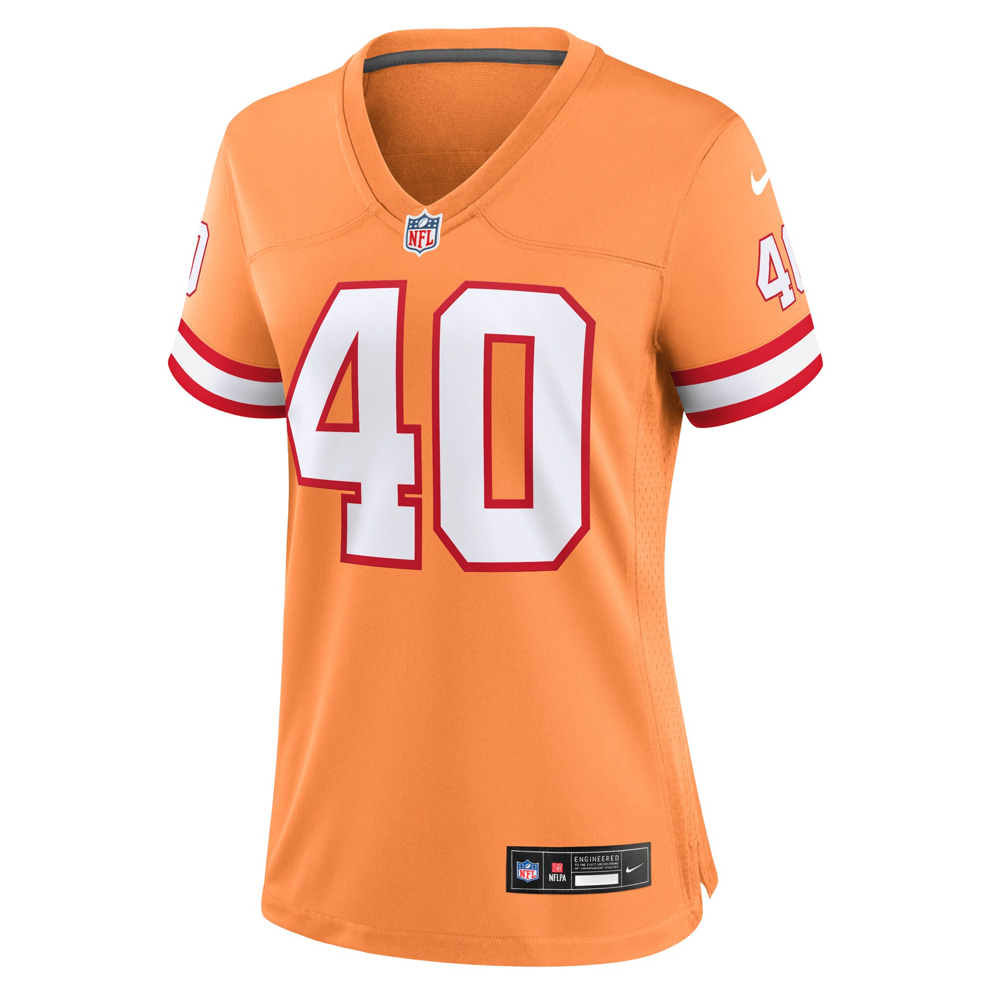 Mike Alstott Tampa Bay Buccaneers Nike Women’s Throwback Game Jersey – Orange Clowdercats