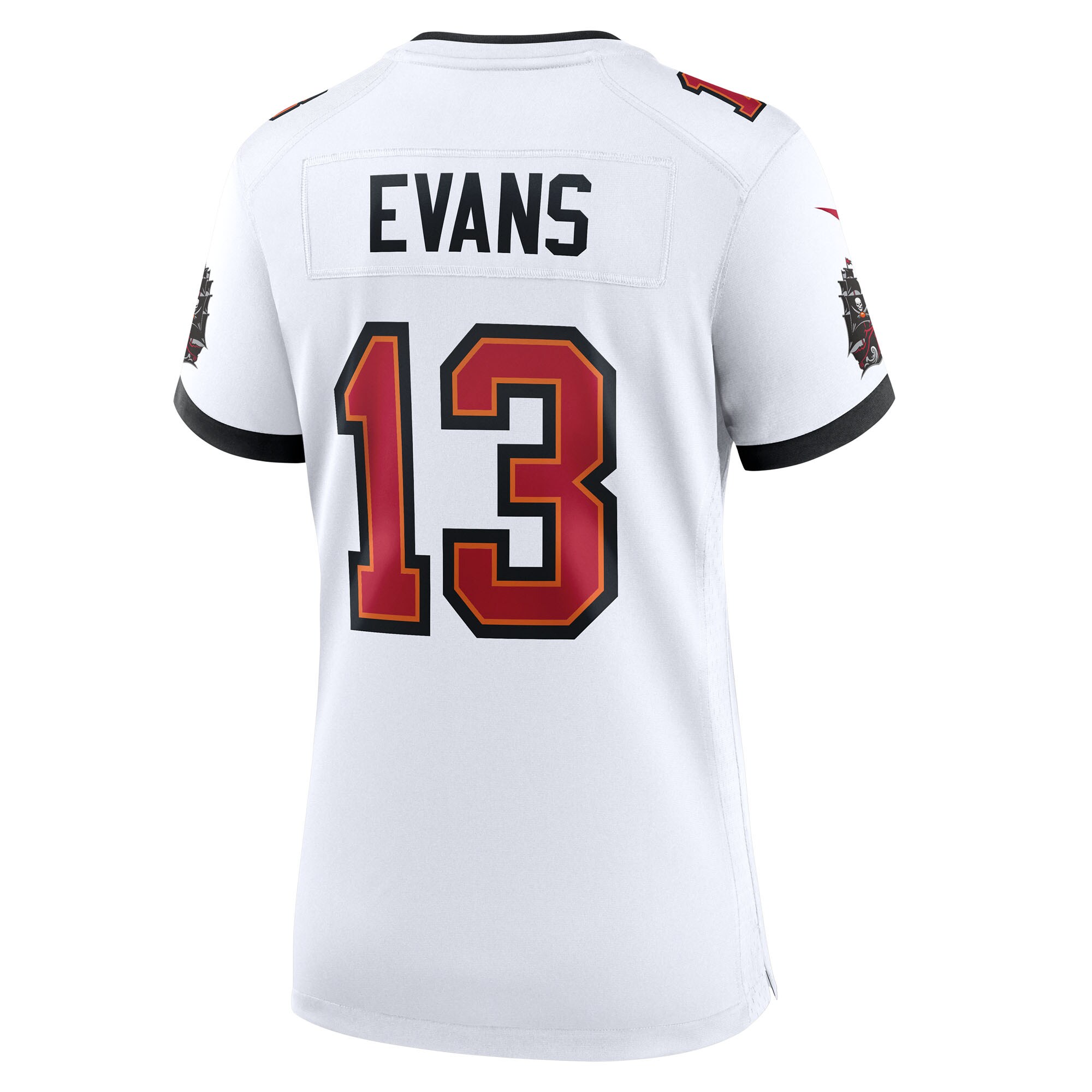 Mike Evans Tampa Bay Buccaneers Nike Women’s 50th Season White Game Jersey – White Clowdercats