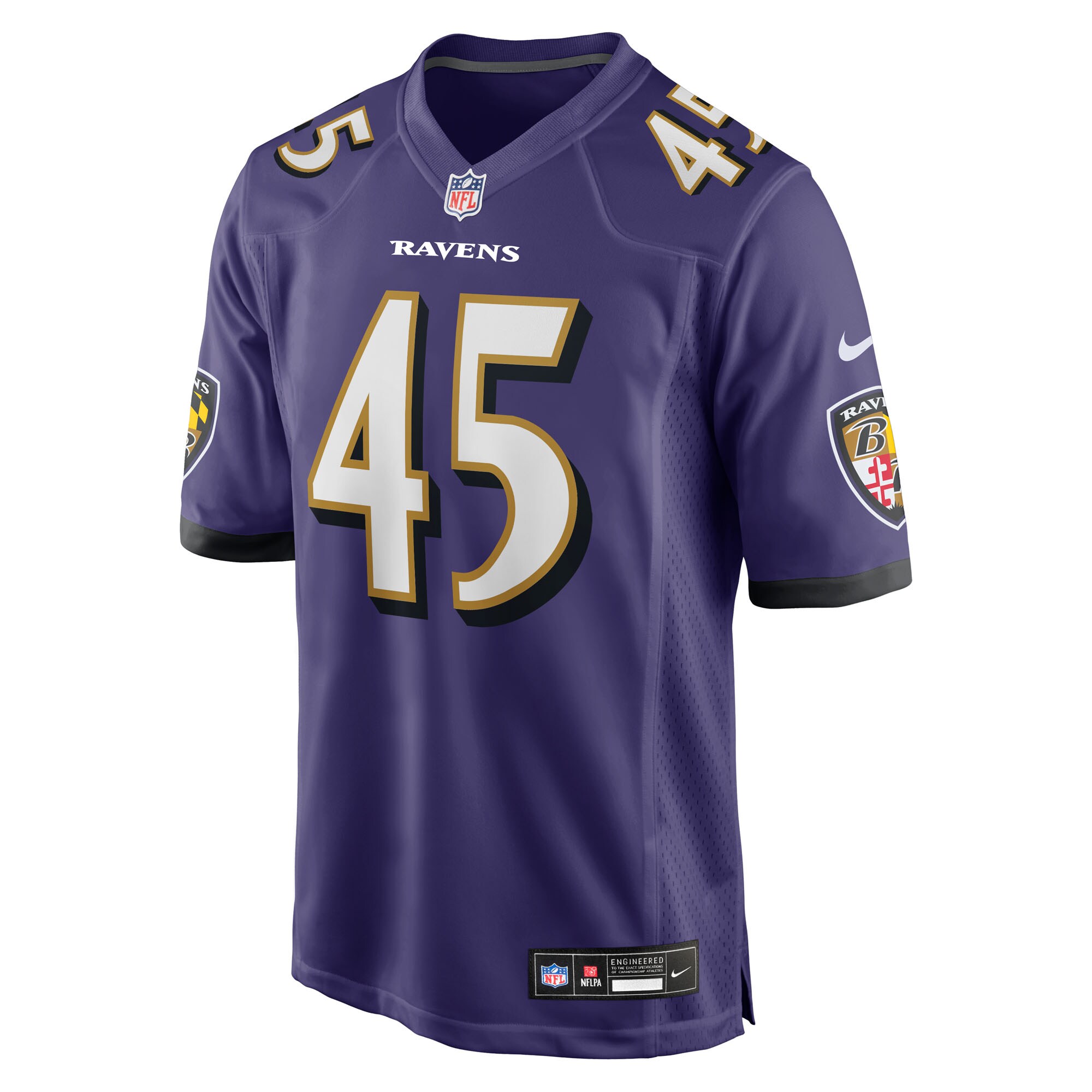 Mike Green Baltimore Ravens Nike Team Game Jersey – Purple Clowdercats