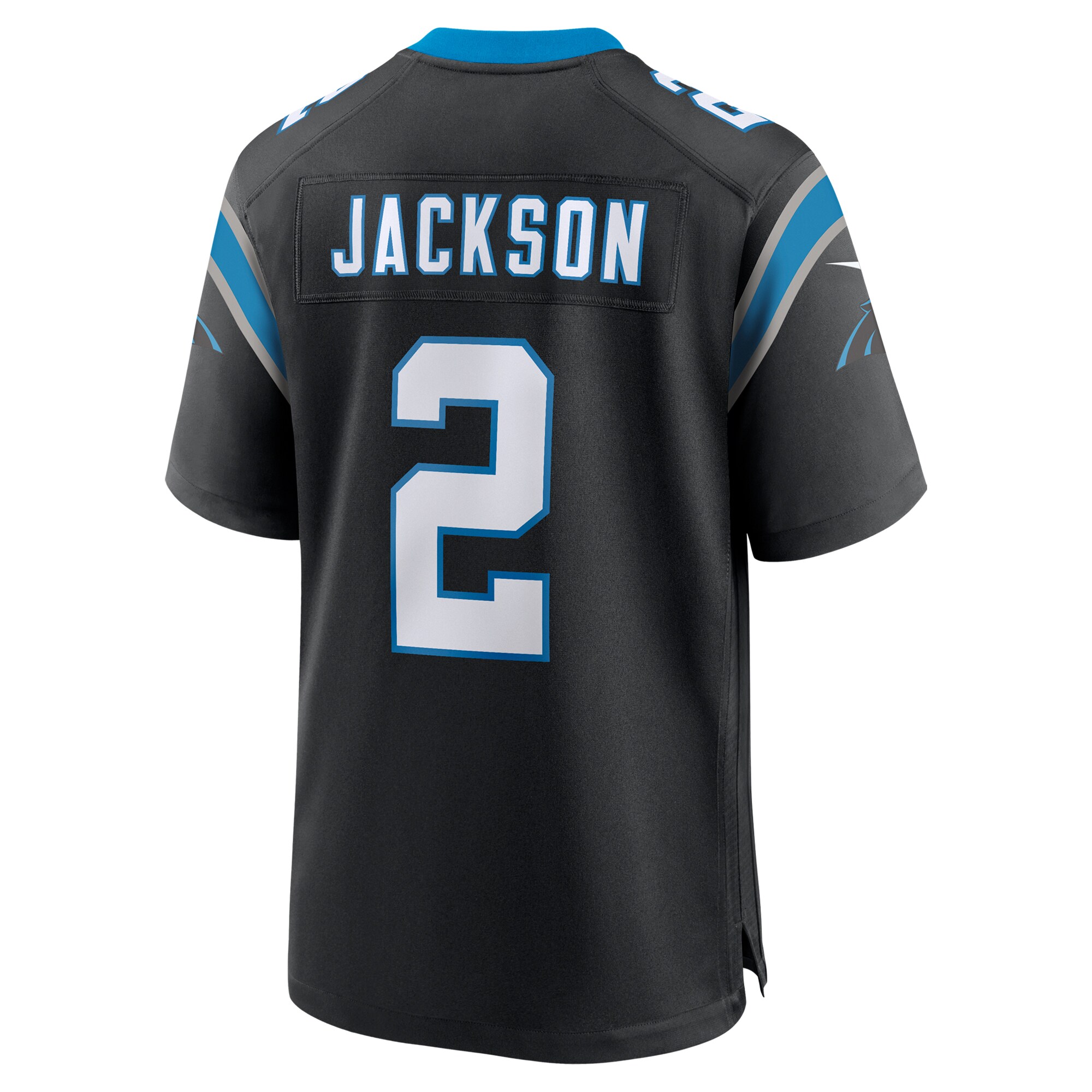 Mike Jackson Carolina Panthers Nike Game Jersey – Black Clowdercats