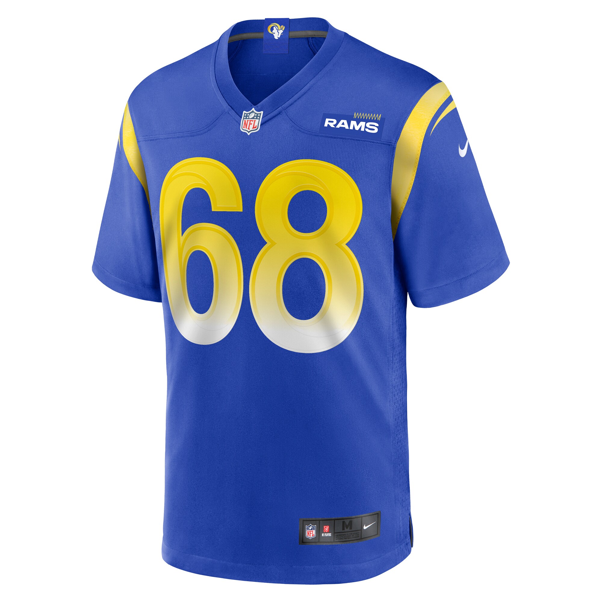 Mike McAllister Los Angeles Rams Nike Home Game Jersey – Royal Clowdercats