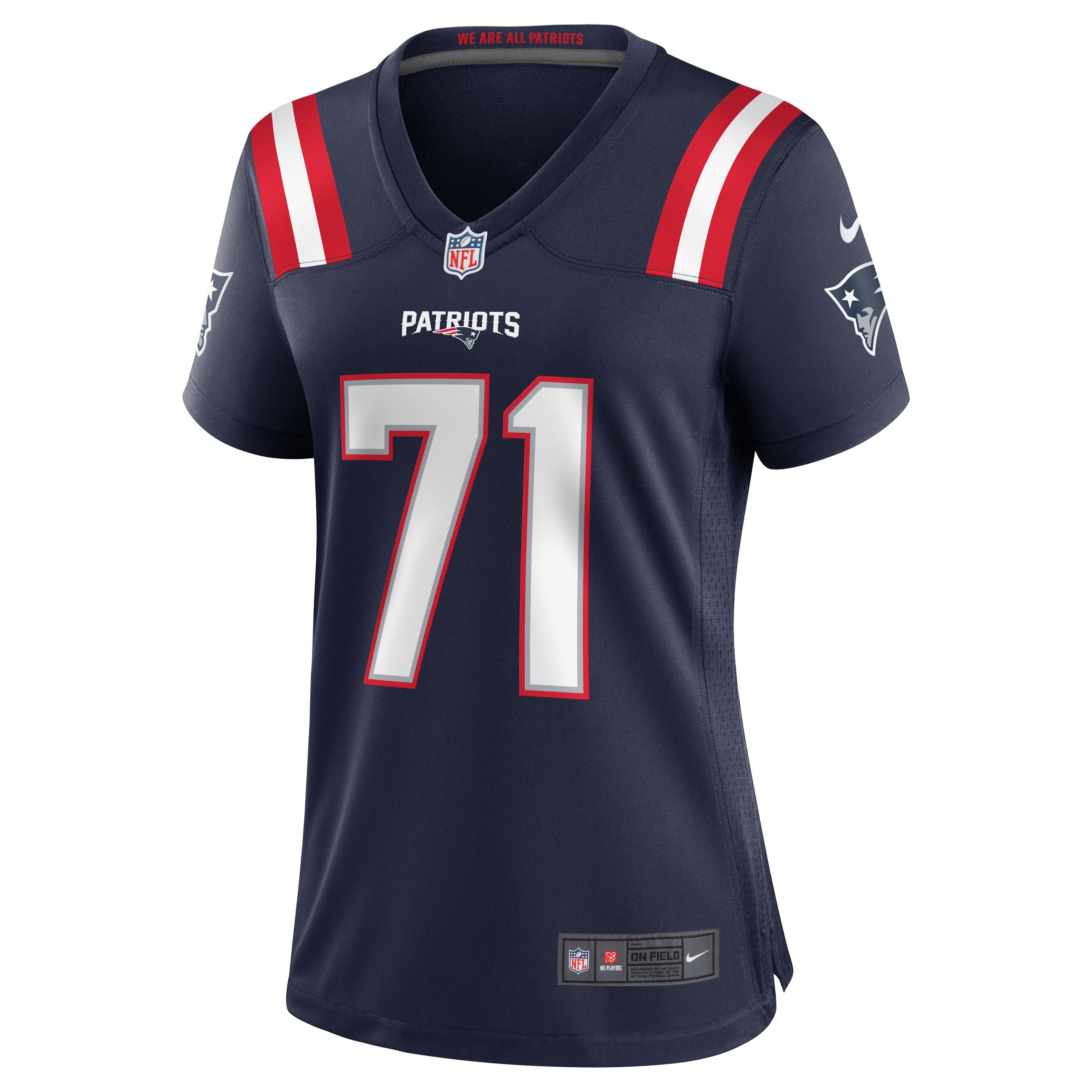 Mike Onwenu New England Patriots Nike Women’s Game Jersey – Navy Clowdercats