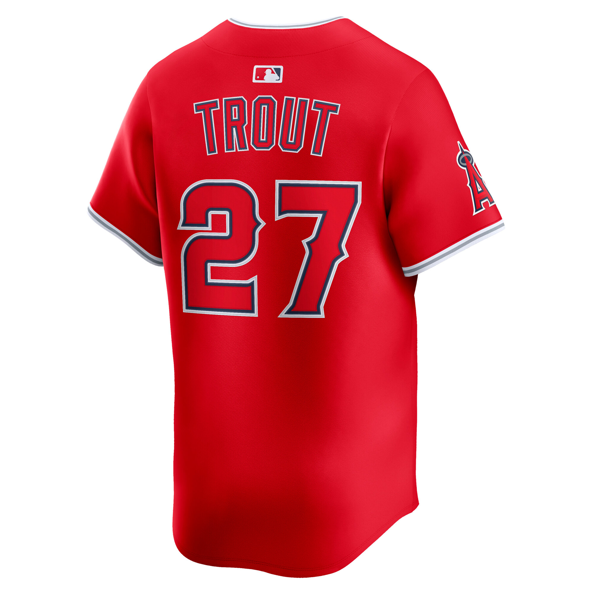 Mike Trout Los Angeles Angels Nike Alternate Limited Player Jersey – Red