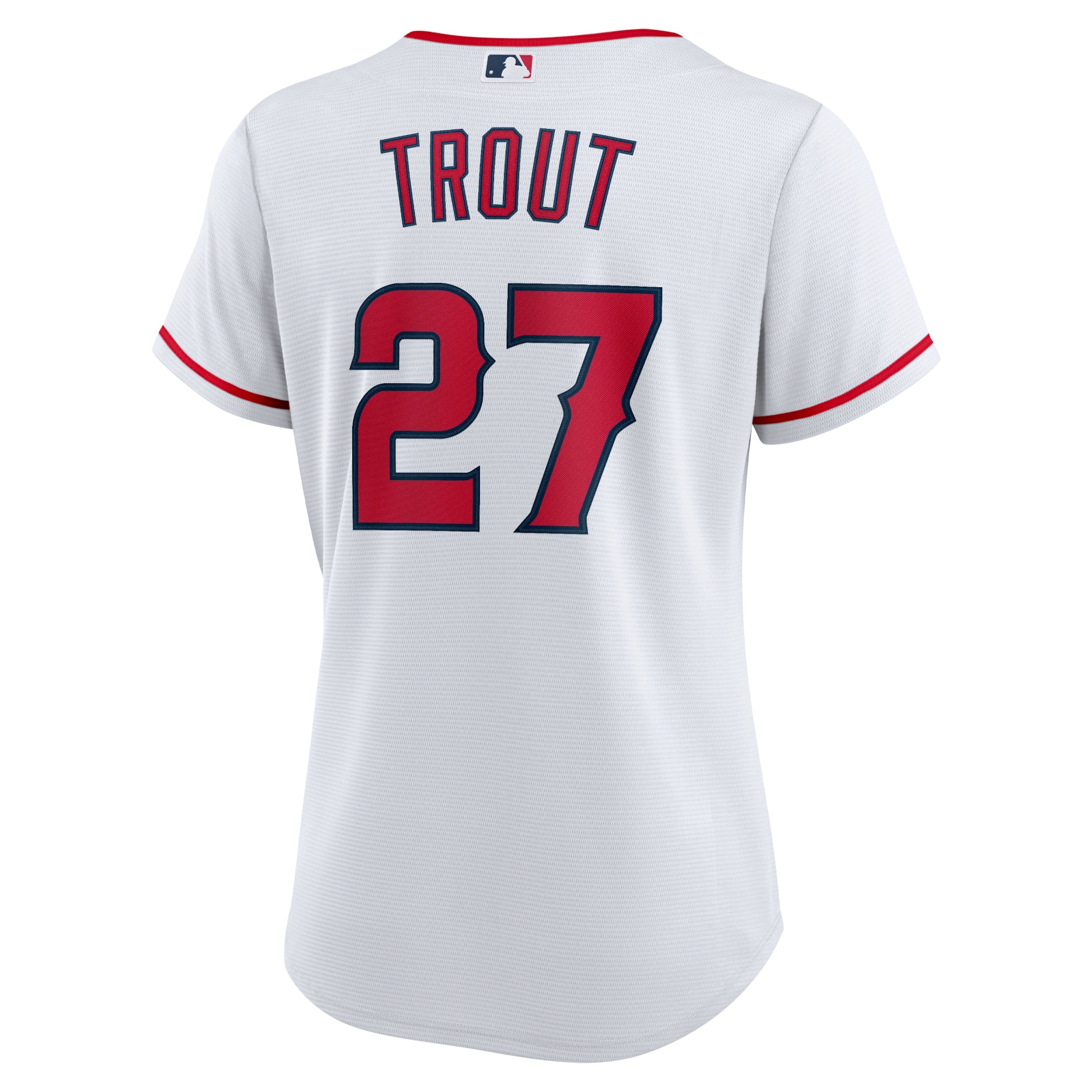 Mike Trout Los Angeles Angels Nike Women’s Home Replica Player Jersey – White