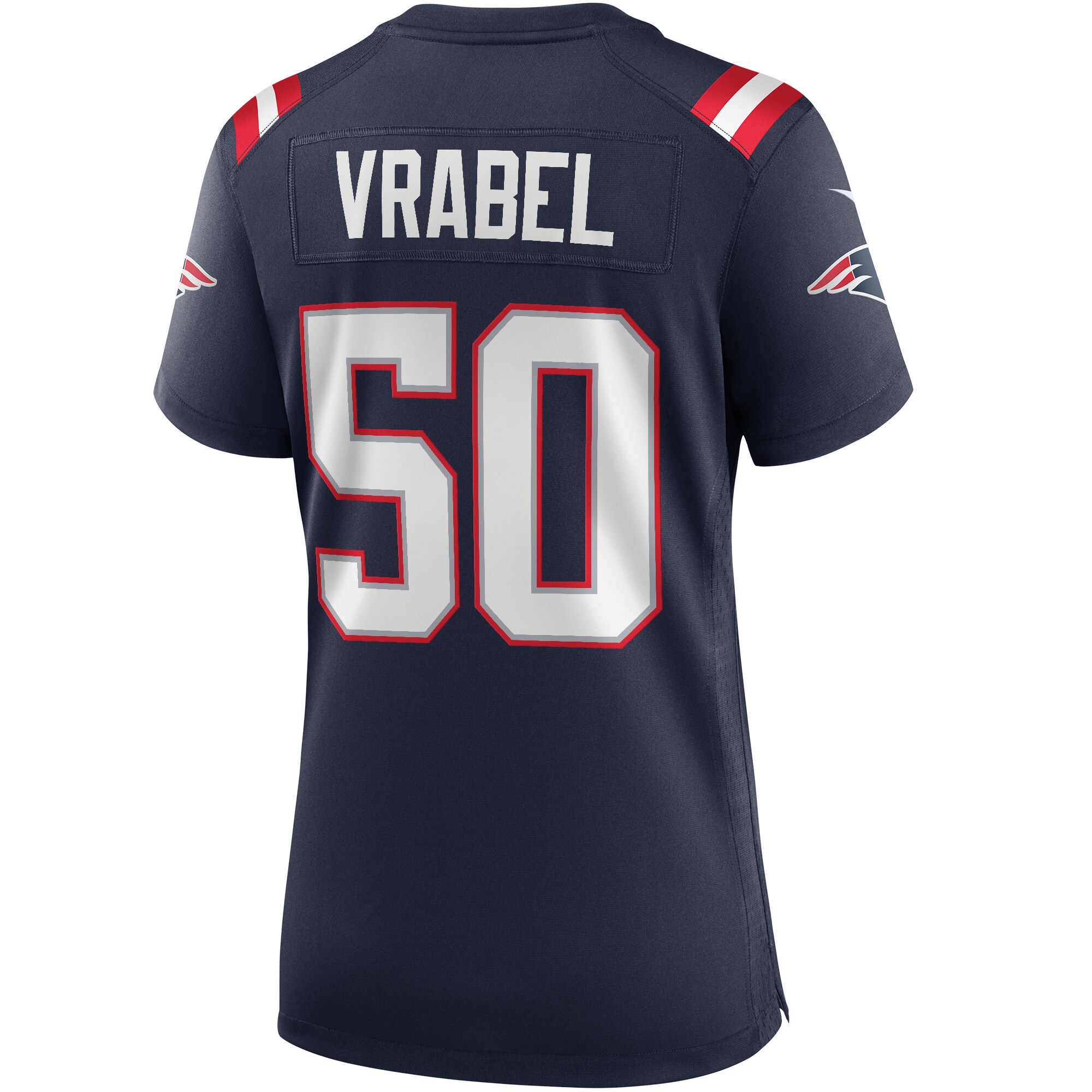 Mike Vrabel New England Patriots Nike Women’s Game Retired Player Jersey – Navy Clowdercats