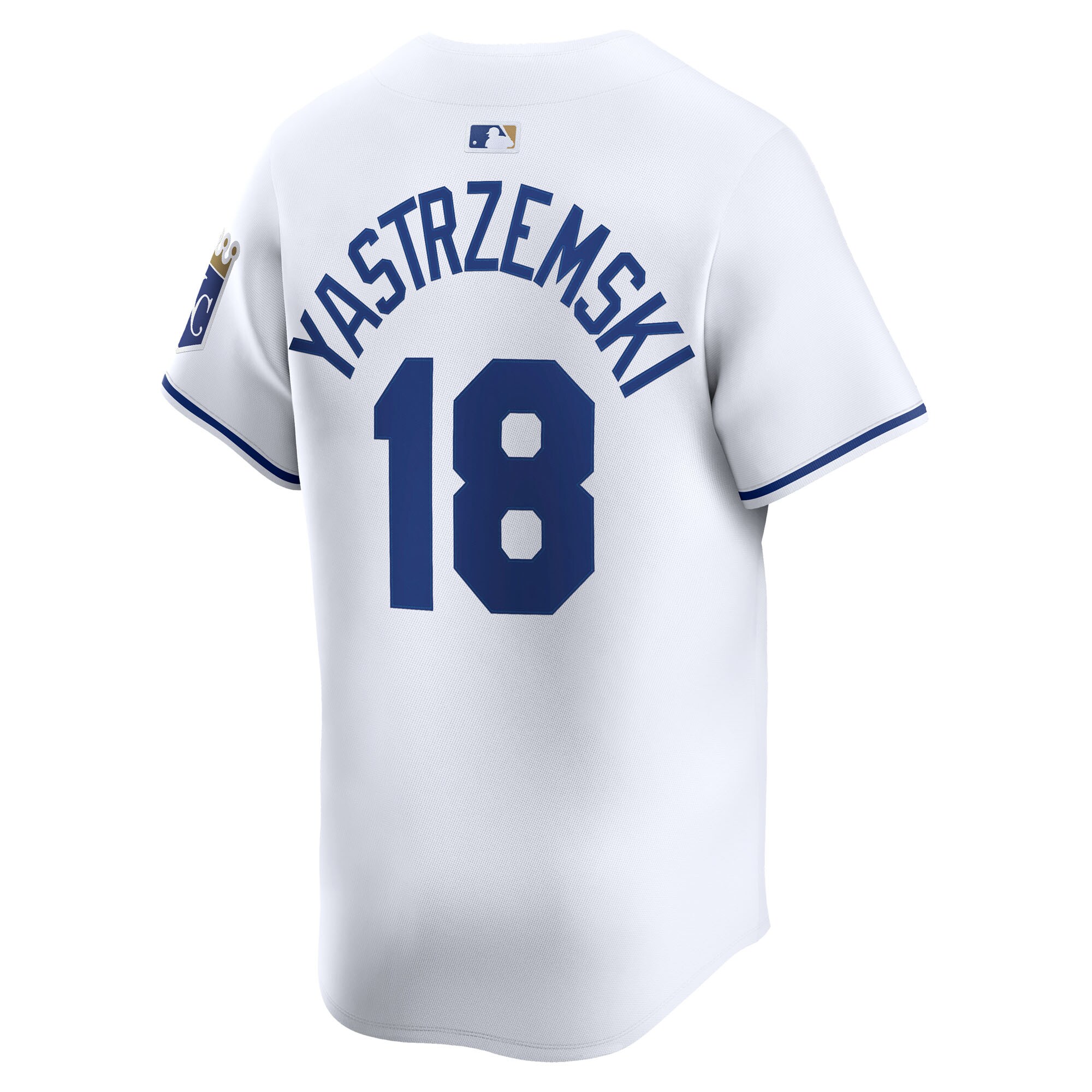 Mike Yastrzemski Kansas City Royals Nike Home Limited Player Jersey – White