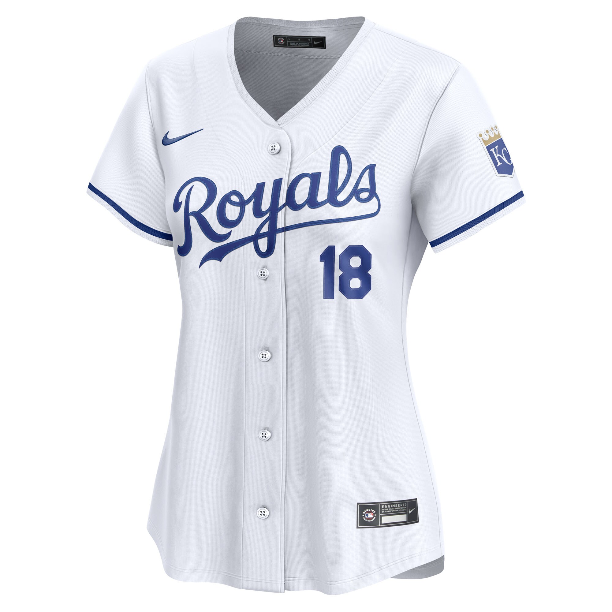 Mike Yastrzemski Kansas City Royals Nike Women’s Home Limited Player Jersey – White