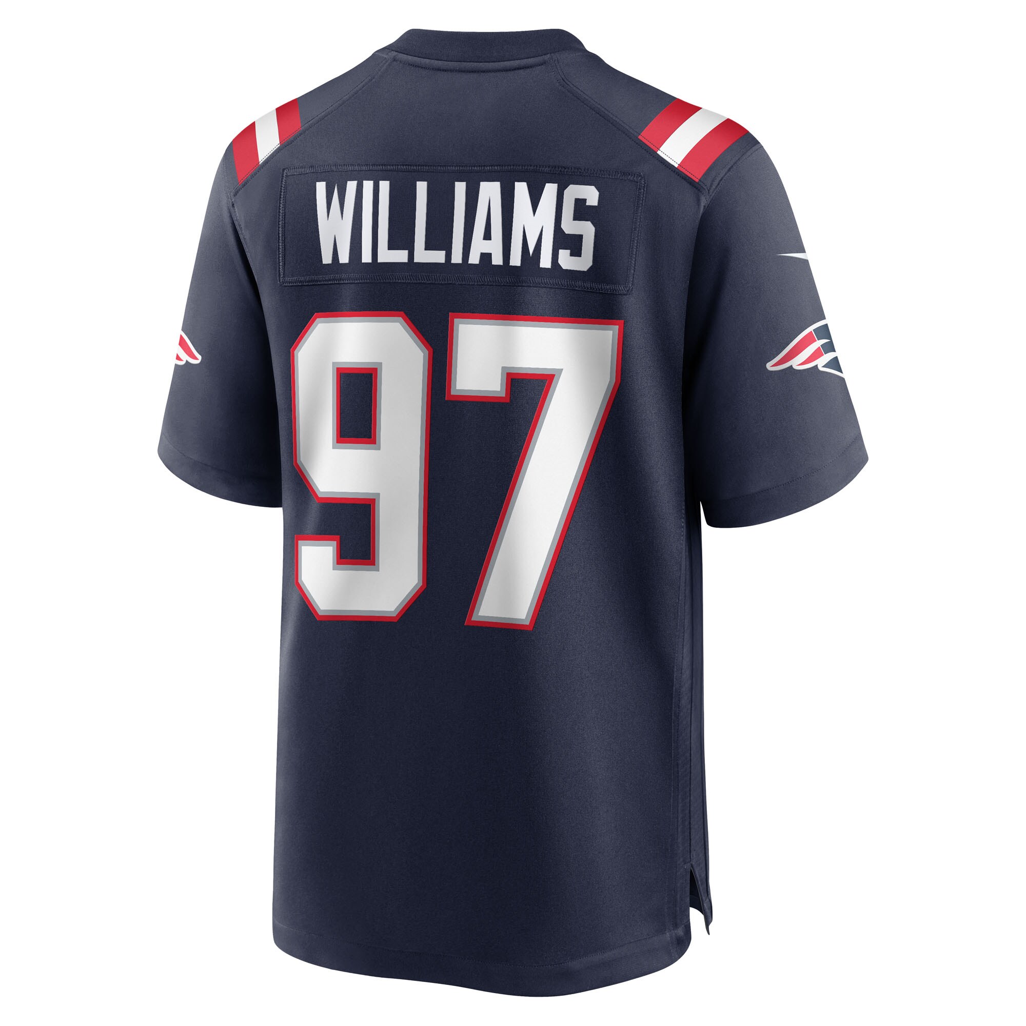 Milton Williams New England Patriots Nike Game Player Jersey – Navy Clowdercats