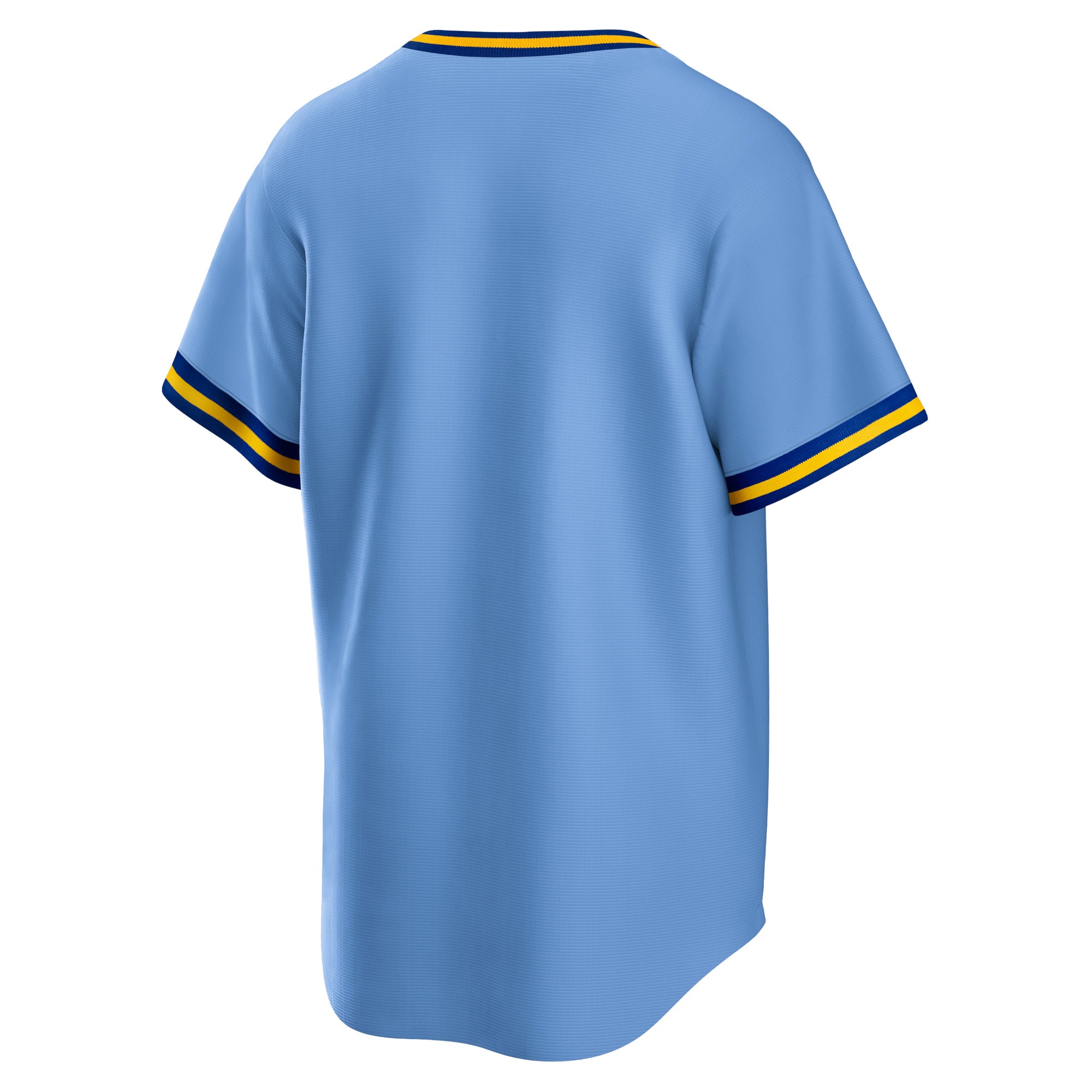 Milwaukee Brewers Nike Road Cooperstown Collection Team Jersey – Powder Blue