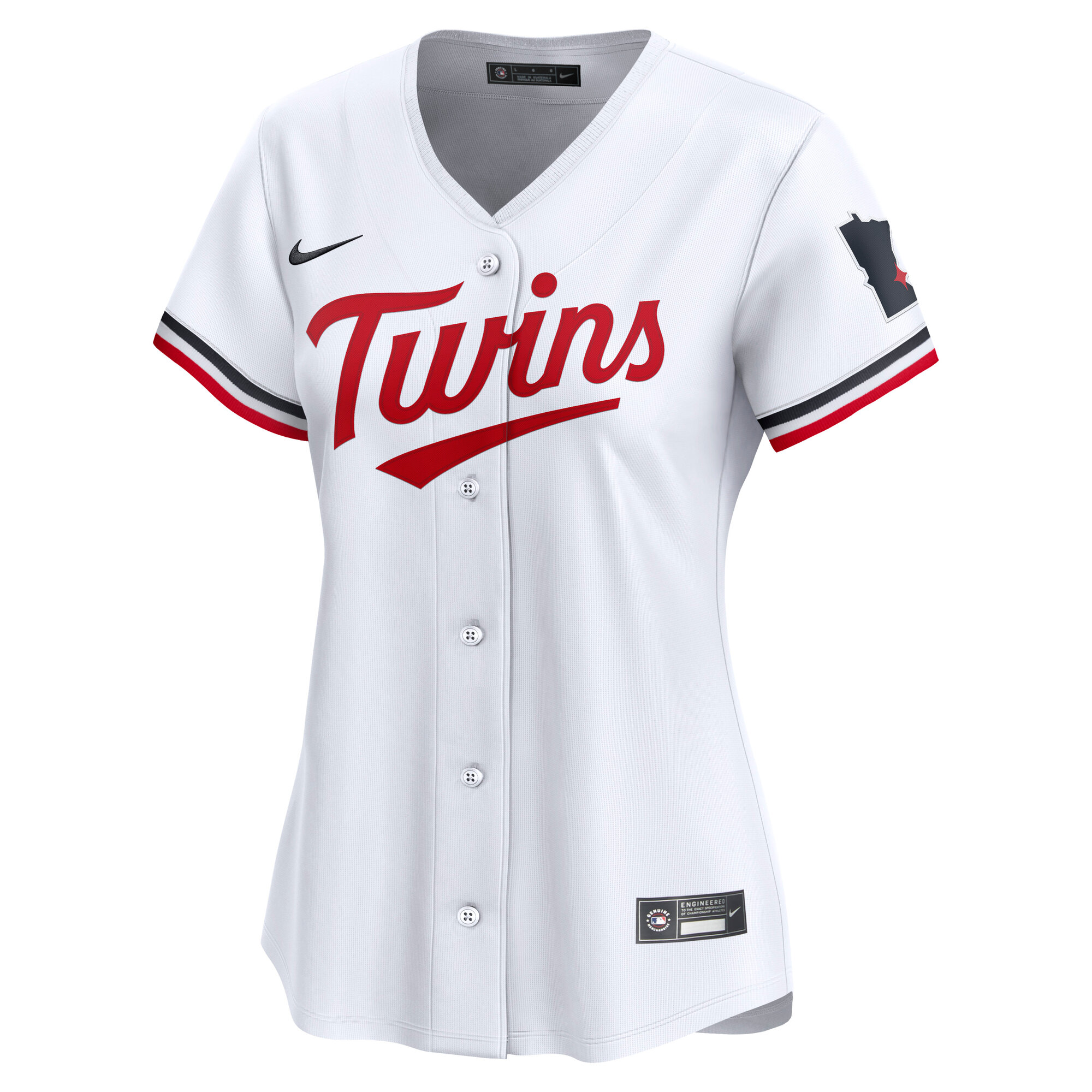 Minnesota Twins Nike Women’s Home Limited Jersey – White