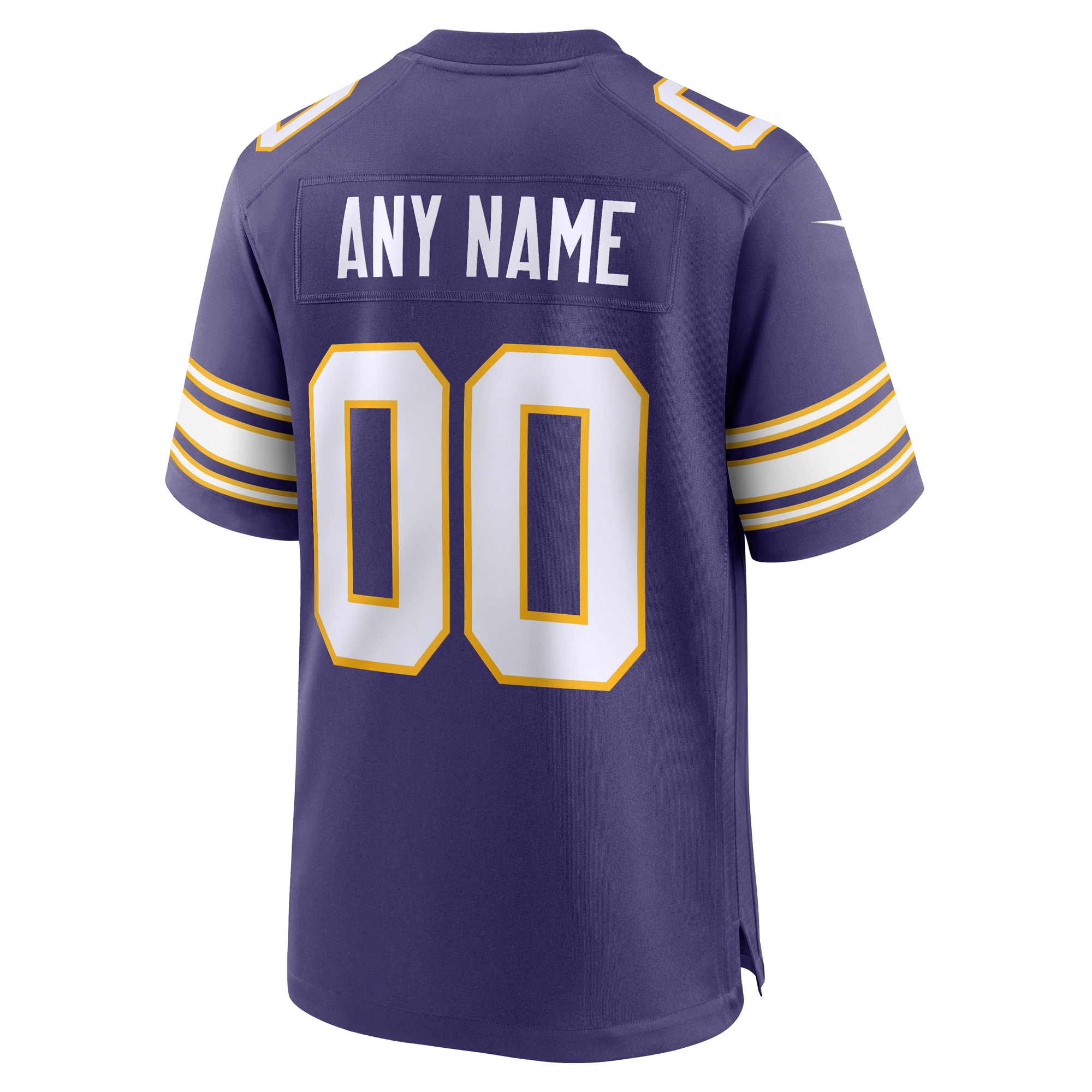 Minnesota Vikings Nike Classic Custom Game Jersey – Purple Clowdercats