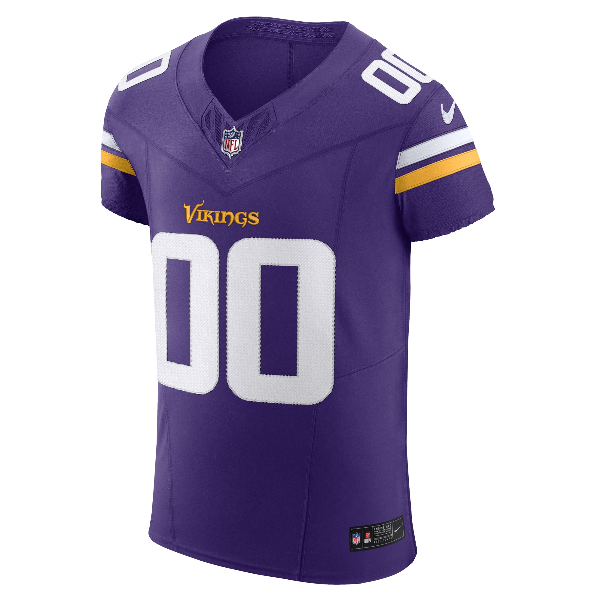 Minnesota Vikings Nike Vapor F.U.S.E. Elite Custom Jersey – Purple Clowdercats