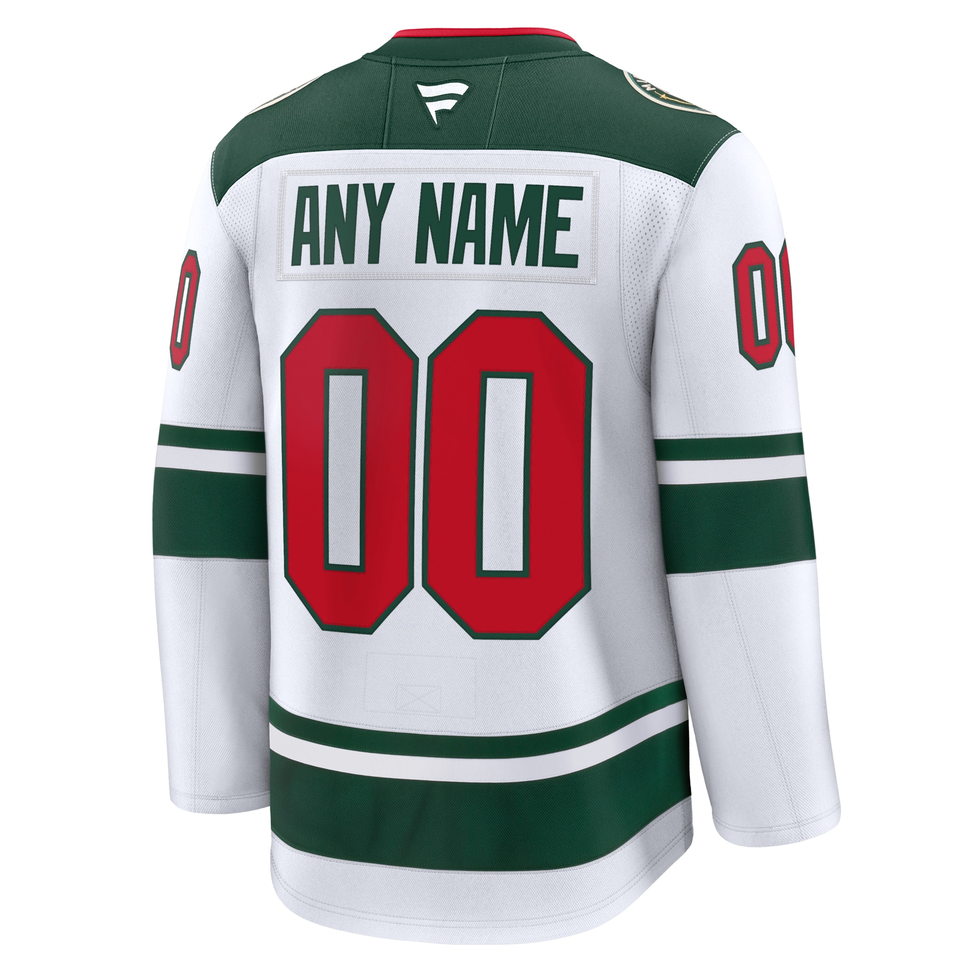 Minnesota Wild Fanatics Away Premium Custom Jersey – White Clowdercats