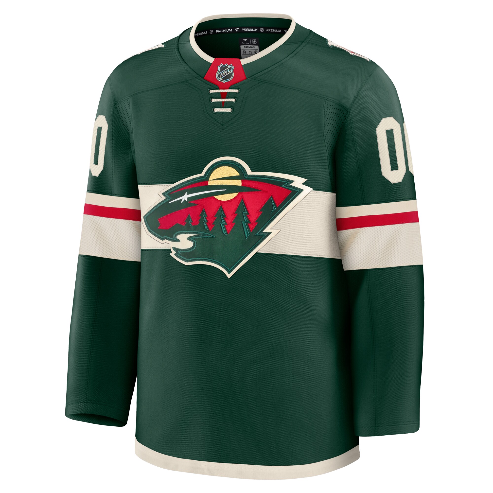 Minnesota Wild Fanatics Home Premium Custom Jersey – Green Clowdercats