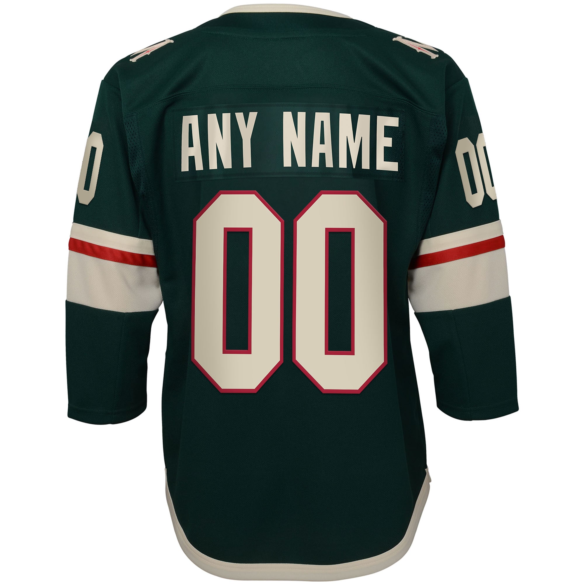 Minnesota Wild Youth Home Premier Custom Jersey – Green Clowdercats