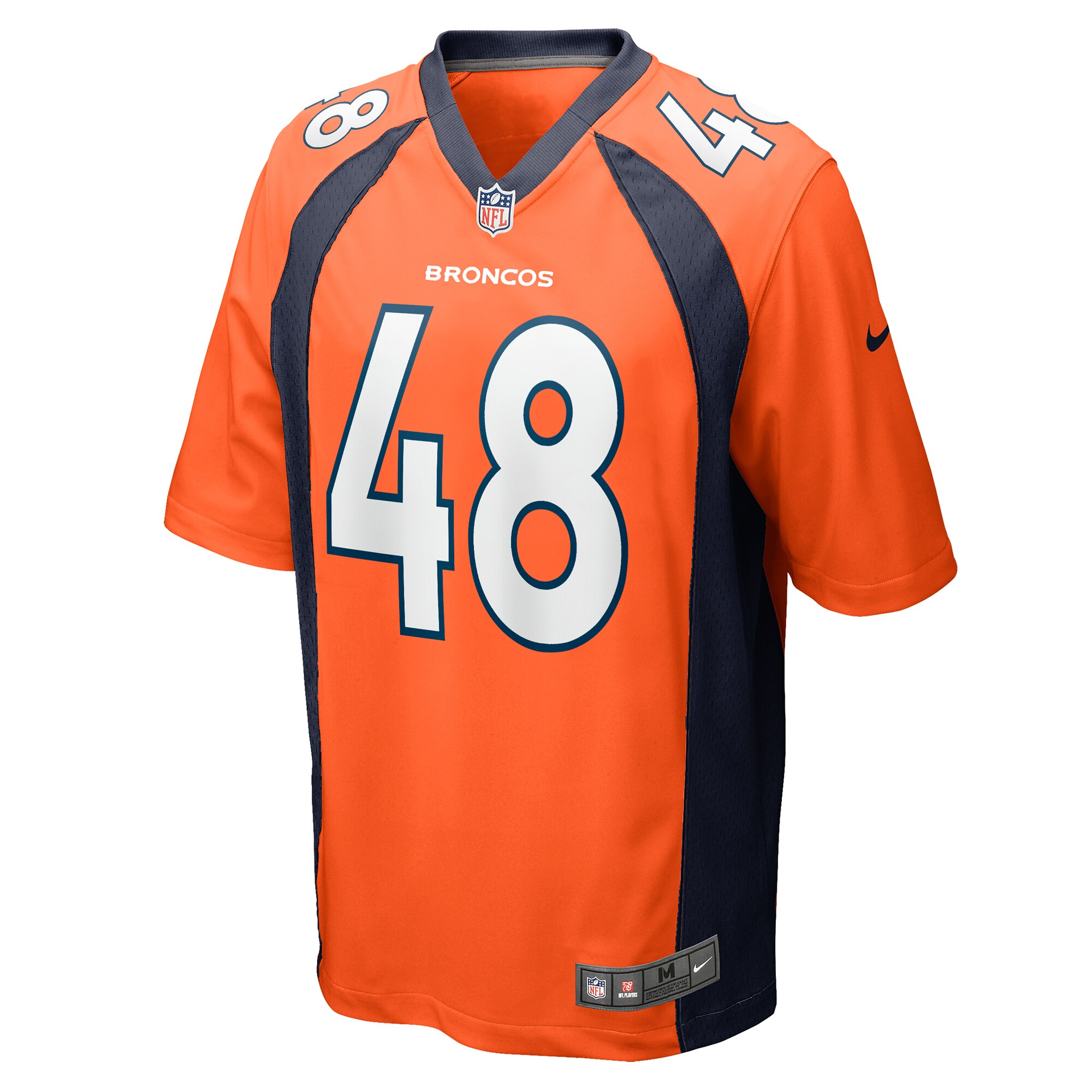 Mitchell Fraboni Denver Broncos Nike Team Game Jersey – Orange Clowdercats