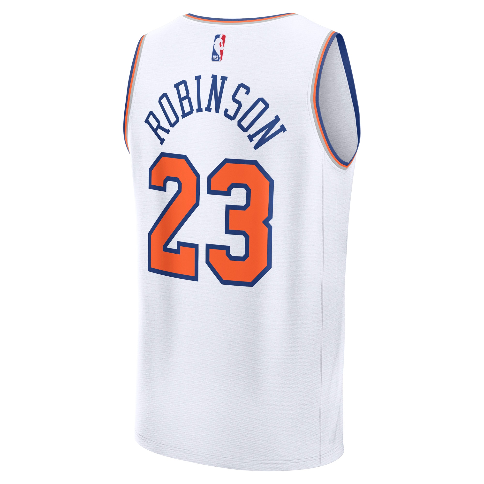 Mitchell Robinson New York Knicks Fanatics Fast Break Replica Player Jersey – Association Edition – White Clowdercats