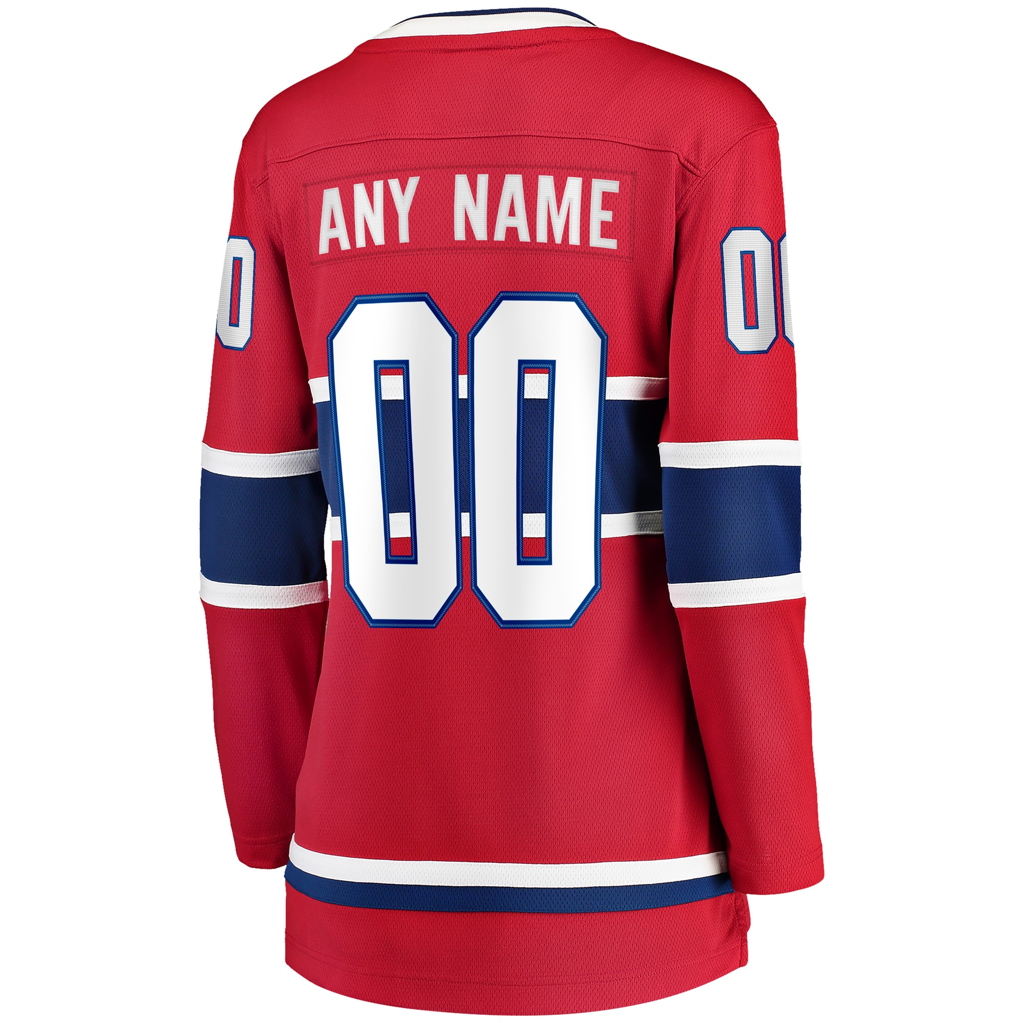 Montreal Canadiens Fanatics Women’s Home Breakaway Custom Jersey – Red Clowdercats