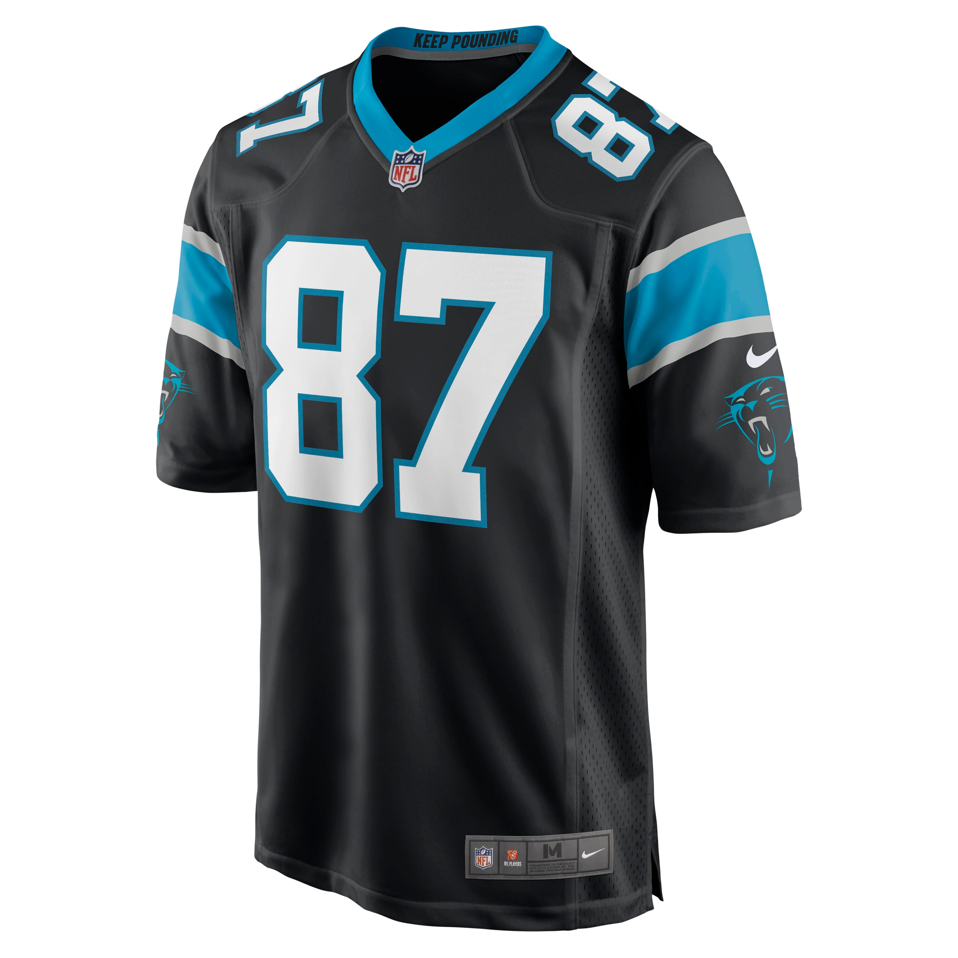 Muhsin Muhammad Carolina Panthers Nike Retired Player Jersey – Black Clowdercats