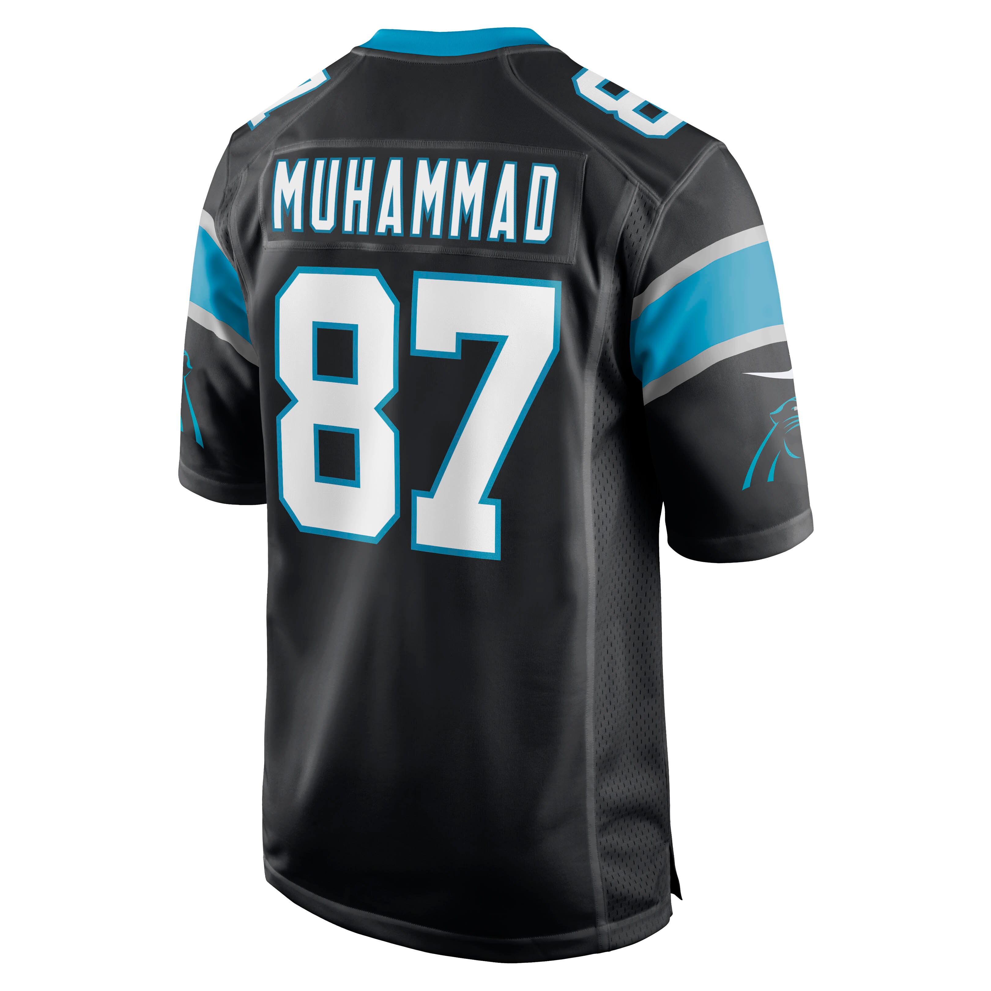 Muhsin Muhammad Carolina Panthers Nike Retired Player Jersey – Black Clowdercats