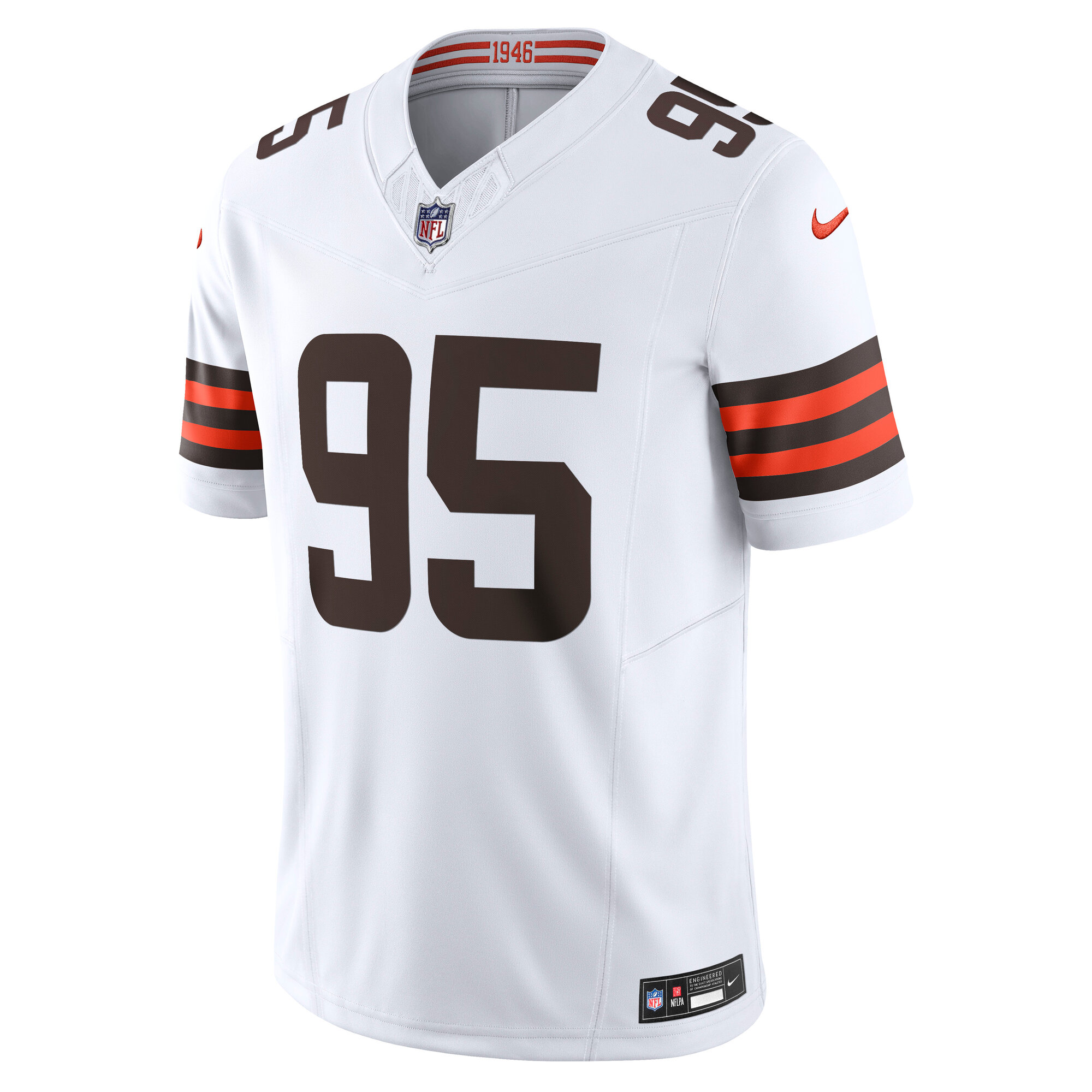 Myles Garrett Cleveland Browns Nike Vapor F.U.S.E. Limited Jersey – White Clowdercats
