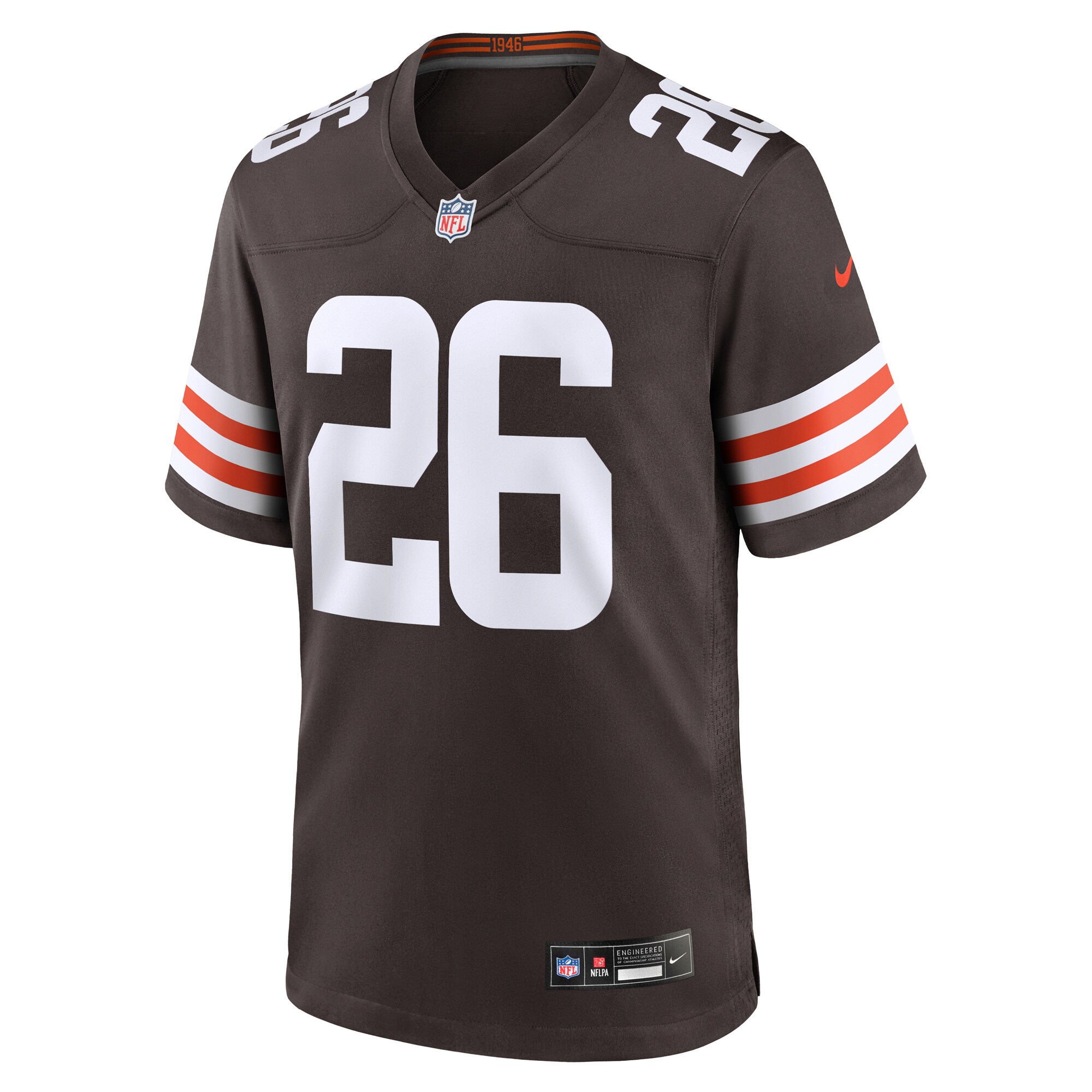 Myles Harden Cleveland Browns Nike Team Game Jersey – Brown Clowdercats
