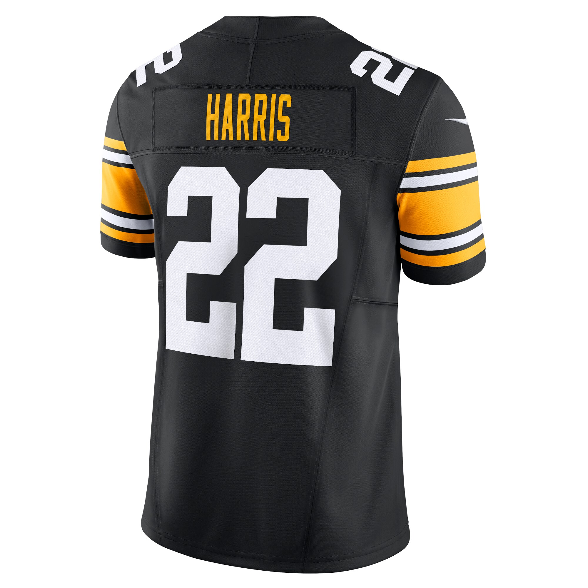Najee Harris Pittsburgh Steelers Nike Vapor F.U.S.E. Limited Jersey – Black Clowdercats