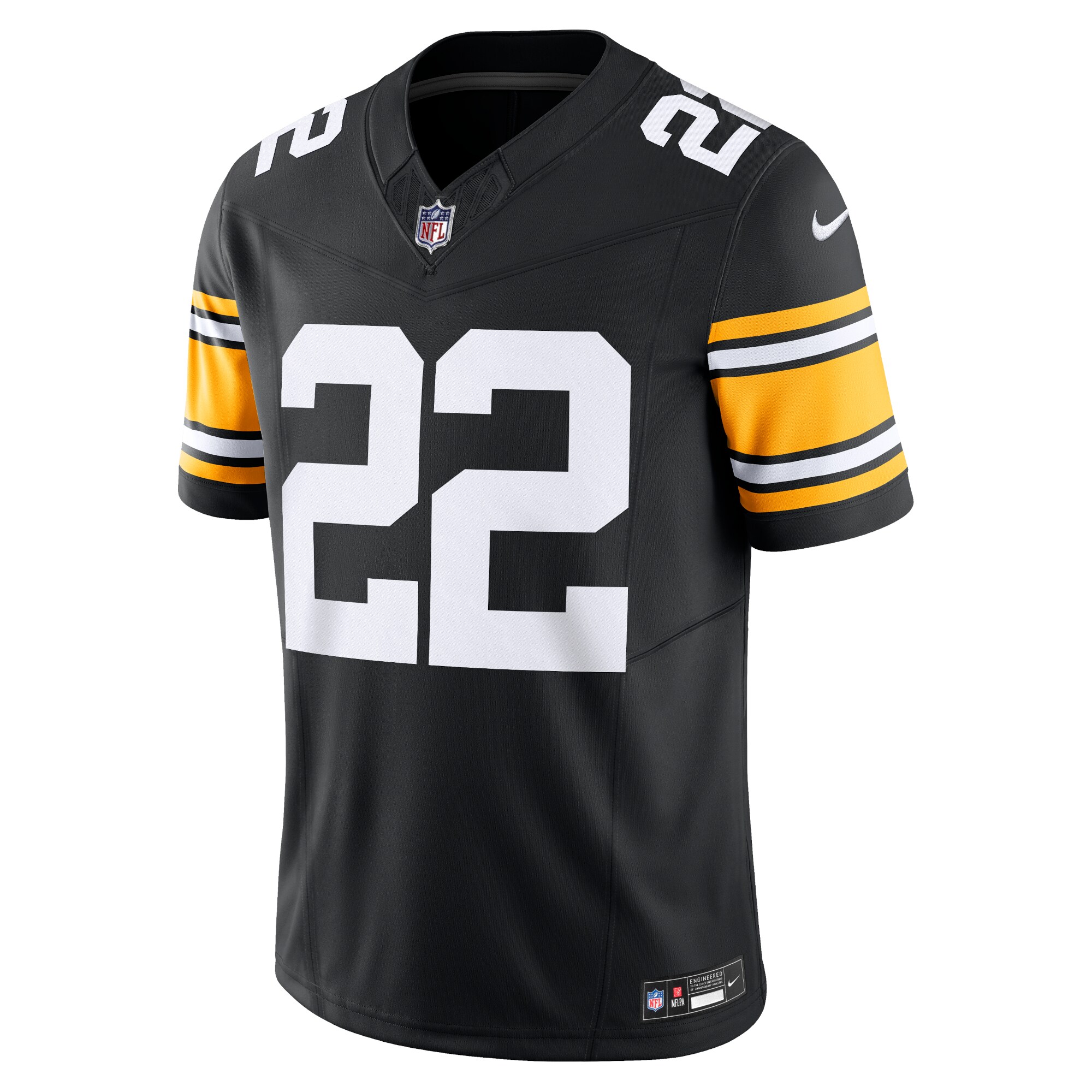 Najee Harris Pittsburgh Steelers Nike Vapor F.U.S.E. Limited Jersey – Black Clowdercats