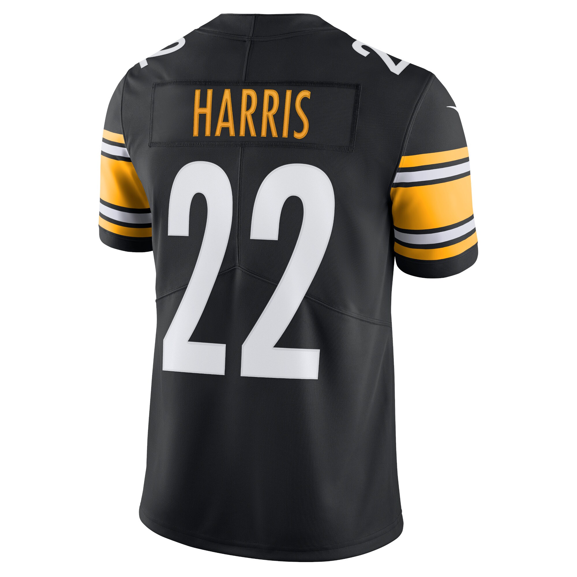 Najee Harris Pittsburgh Steelers Nike Vapor Limited Jersey – Black Clowdercats
