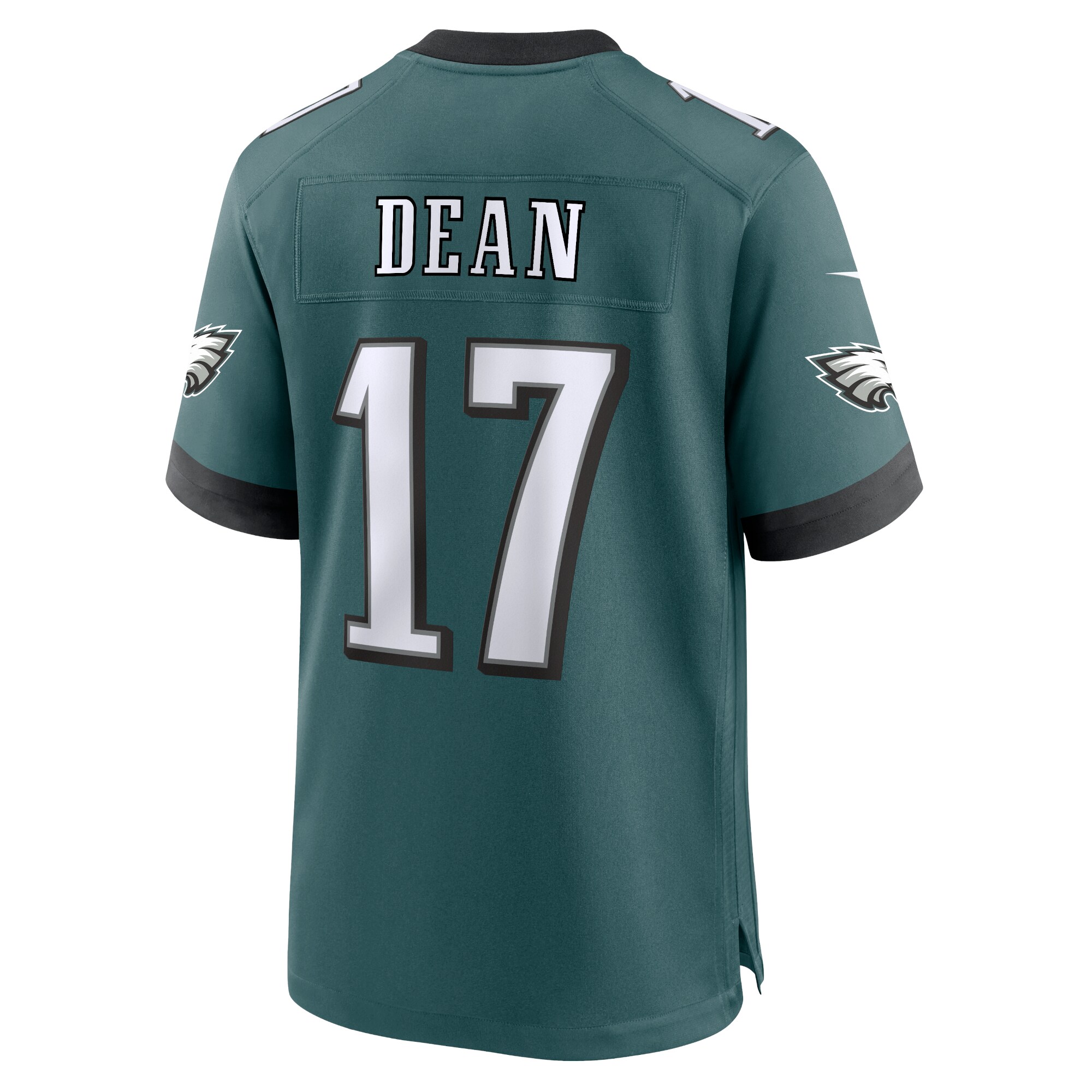 Nakobe Dean Philadelphia Eagles Nike Team Game Jersey – Midnight Green Clowdercats