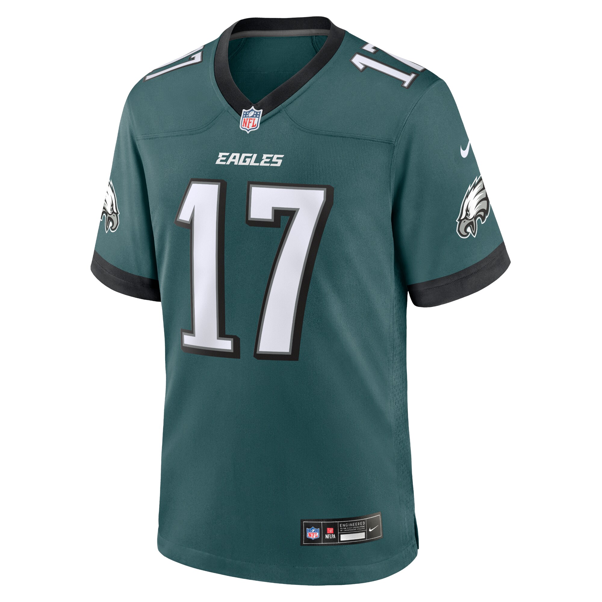 Nakobe Dean Philadelphia Eagles Nike Team Game Jersey – Midnight Green Clowdercats