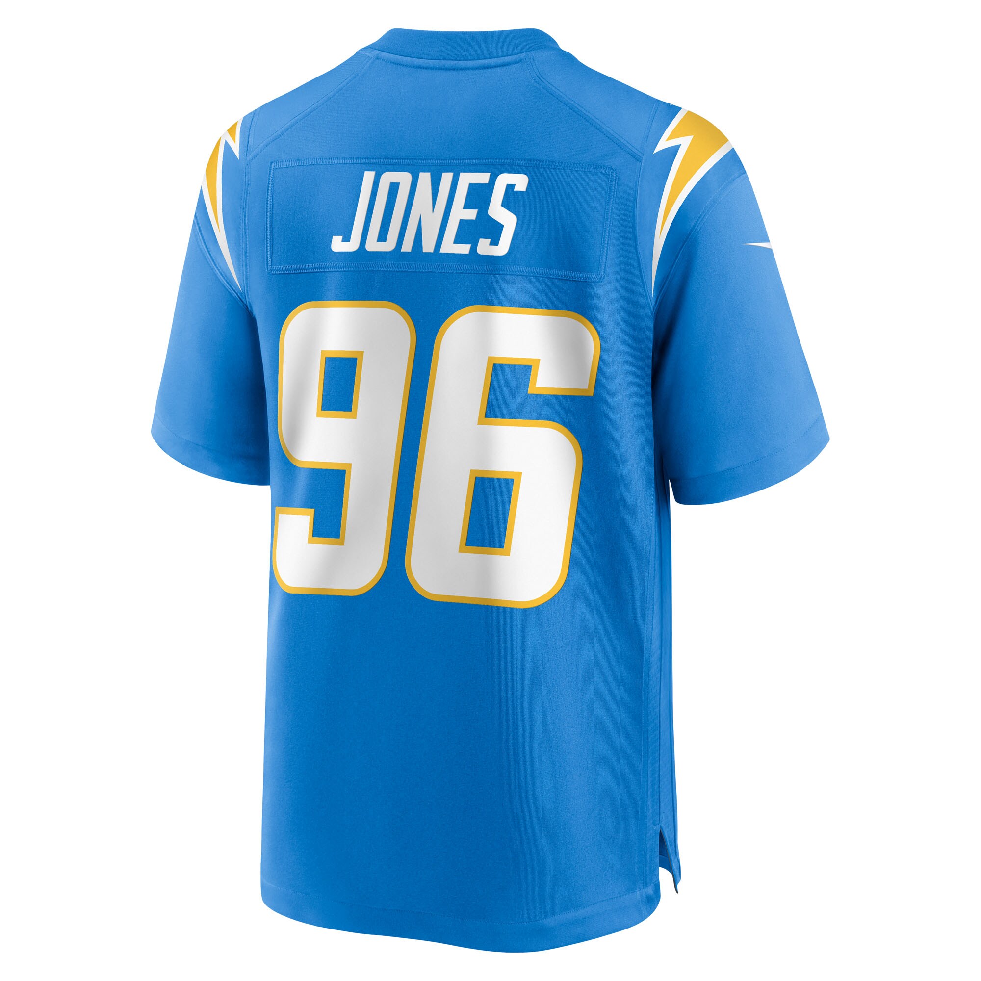 Naquan Jones Los Angeles Chargers Nike Team Game Jersey – Powder Blue Clowdercats