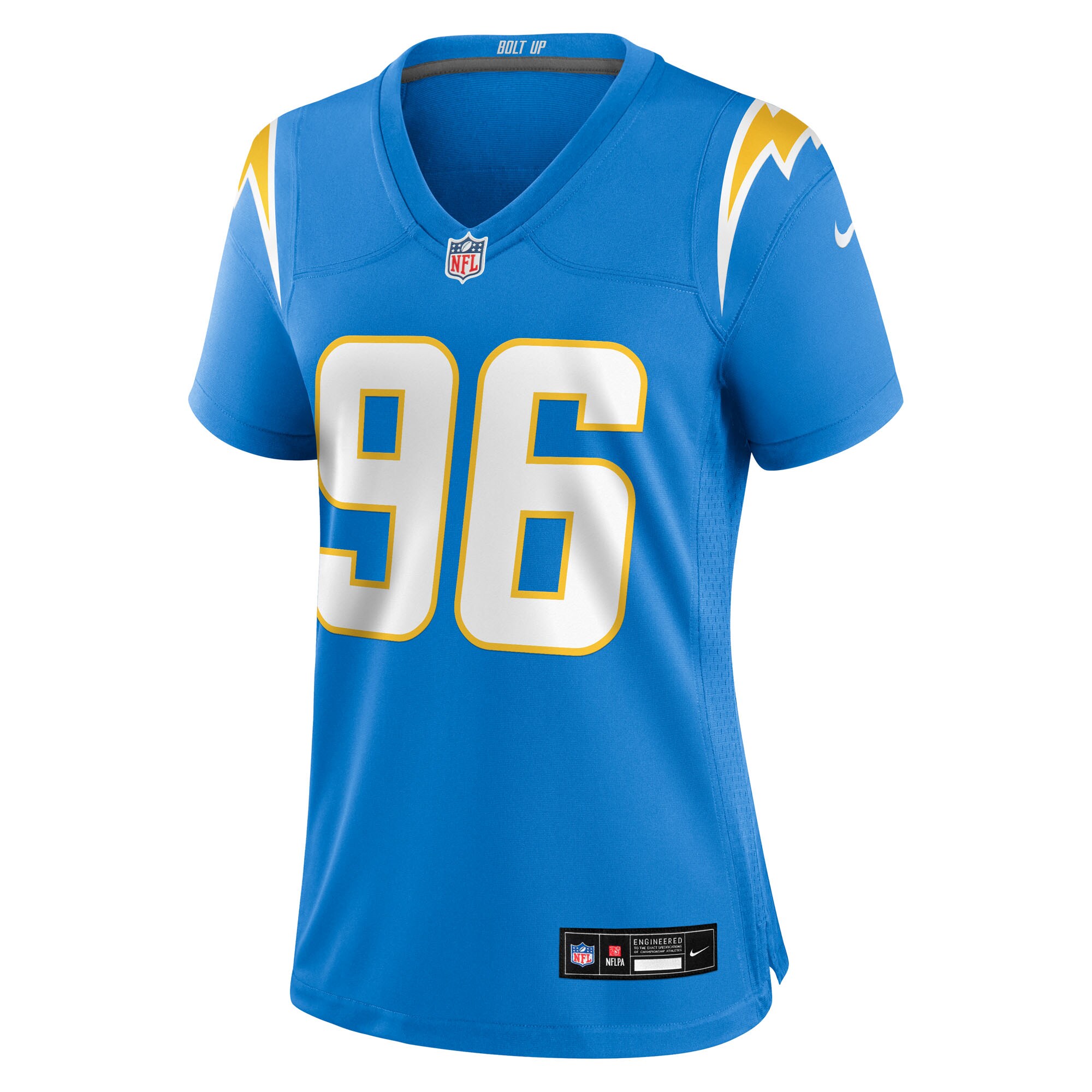 Naquan Jones Los Angeles Chargers Nike Women’s Team Game Jersey – Powder Blue Clowdercats