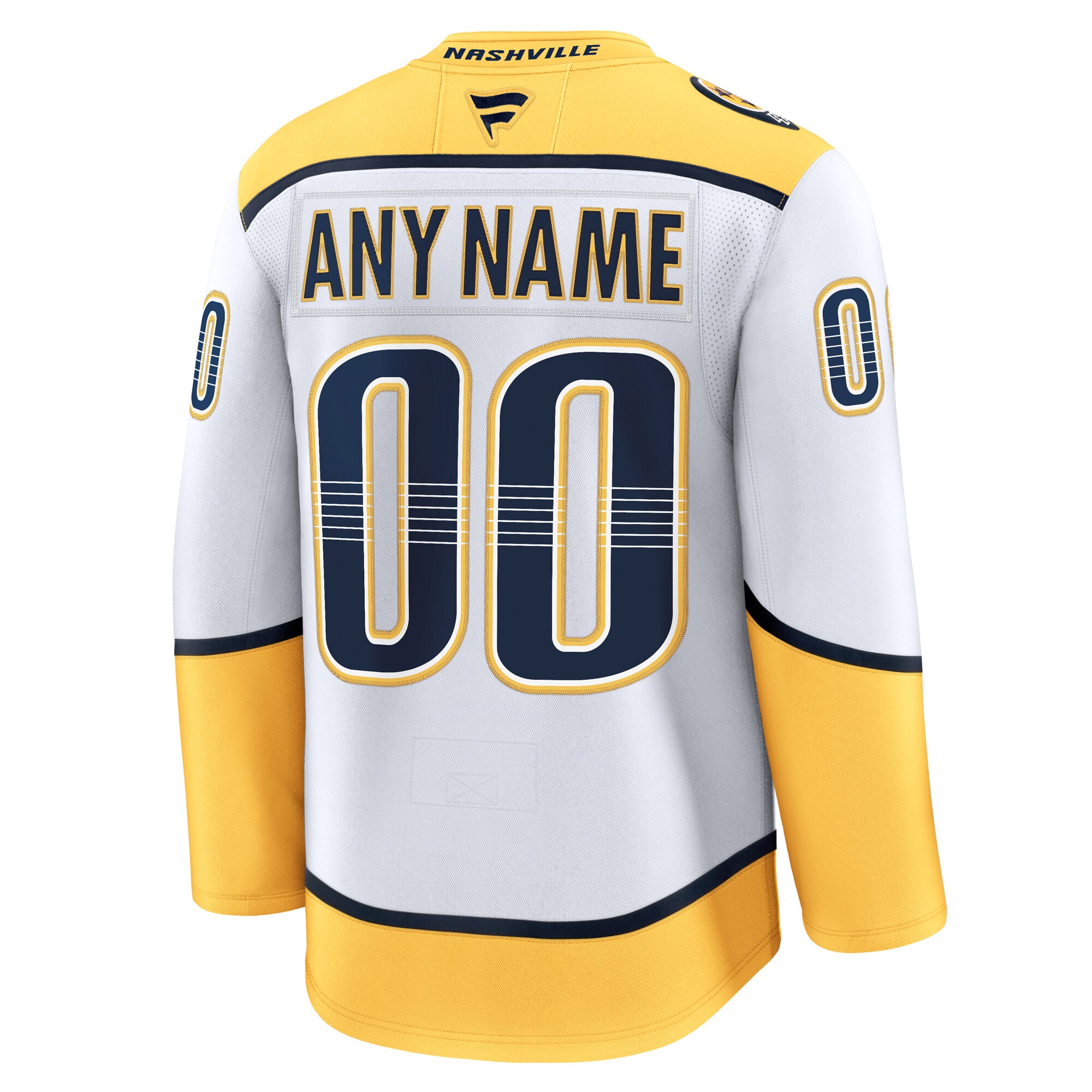 Nashville Predators Fanatics Away Premium Custom Jersey – White Clowdercats